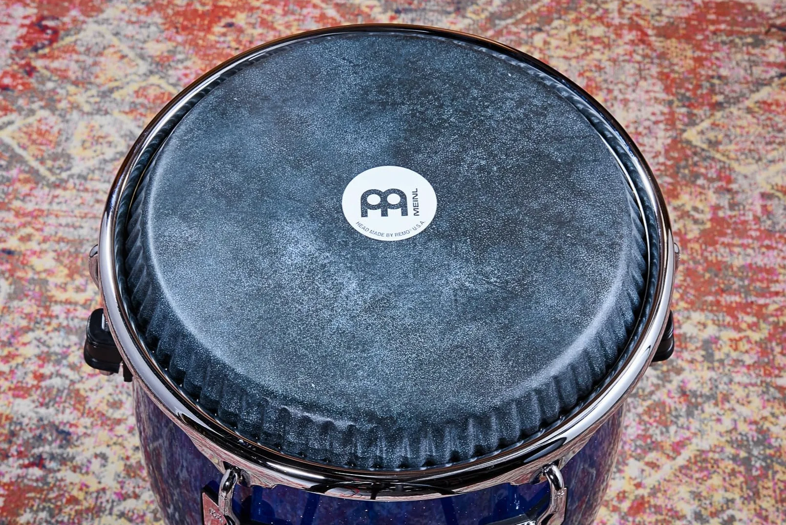 Meinl Percussion Remo Conga Head - Skyndeep Kalbfell für 11 Zoll Congas - TTR-Rim - Durchmesser 27,94 cm - Kalbfell, Schwarz (RTHEAD-11BK)