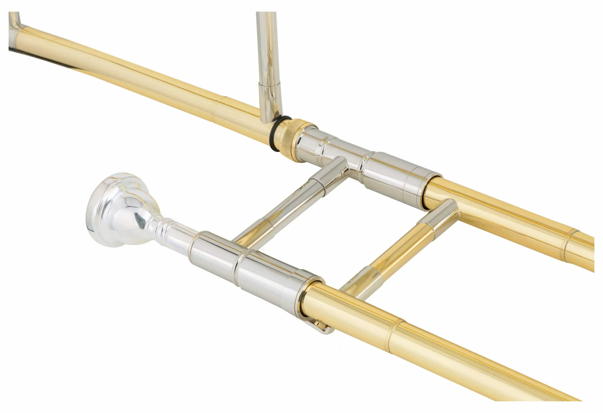 Classic Cantabile TP-42 Tenorposaune - Bb-Stimmung - Messing - Neusilber-Innenzug - inkl. Koffer, Mundstück und Reinigungstuch