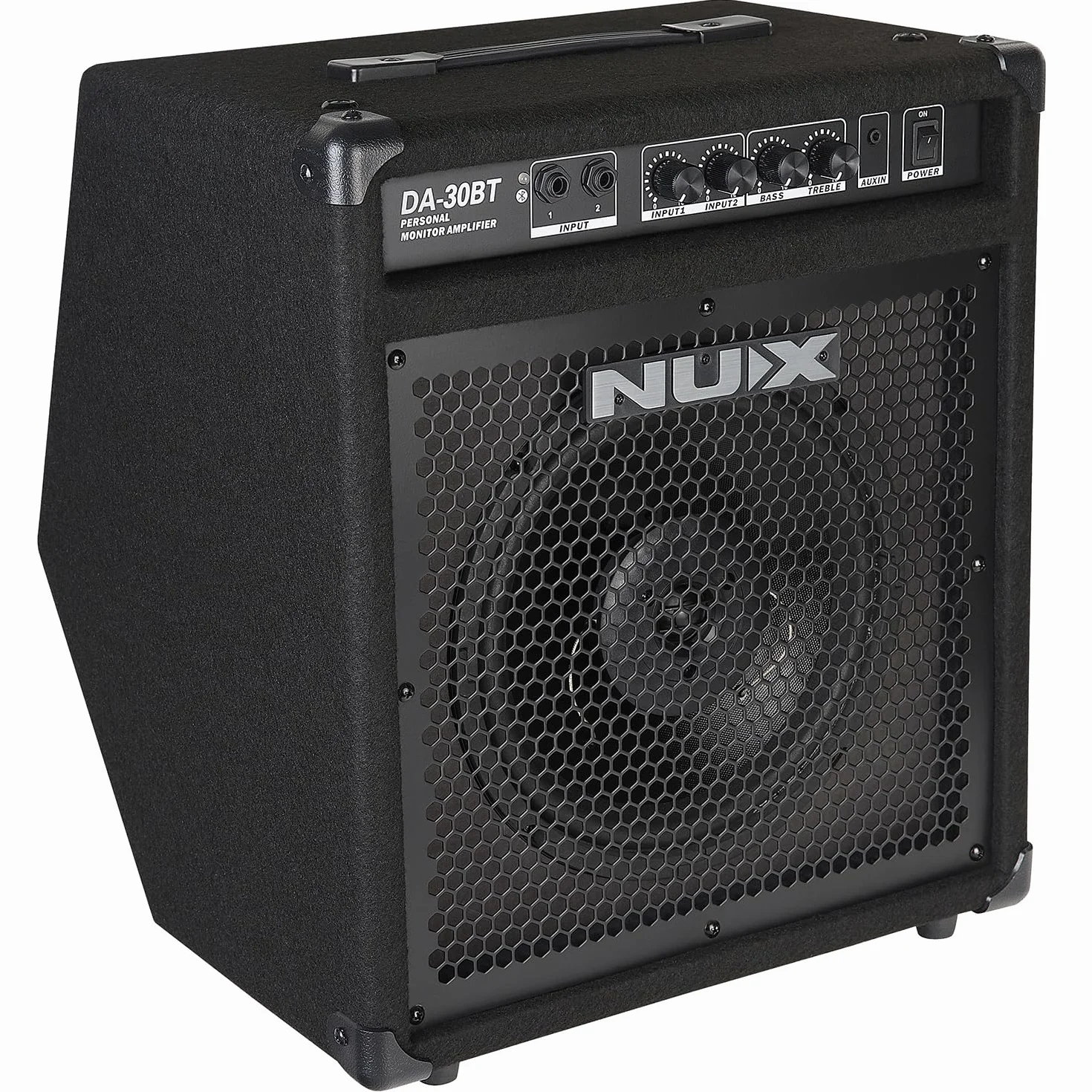 NUX DA-30BT Drum Speaker Personal Monitor Verstärker 30 Watt Tragbarer Bluetooth für Elektronische Schlagzeug Kits