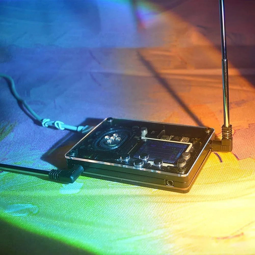Mini-Theremin-Musikinstrument, elektronisches Musikinstrument mit Farbbildschirm, 70 verschiedene Stimmen, Musikmodul, elektronisches Instrument, elektronisches Taschen-Synthesizer für Anfänger