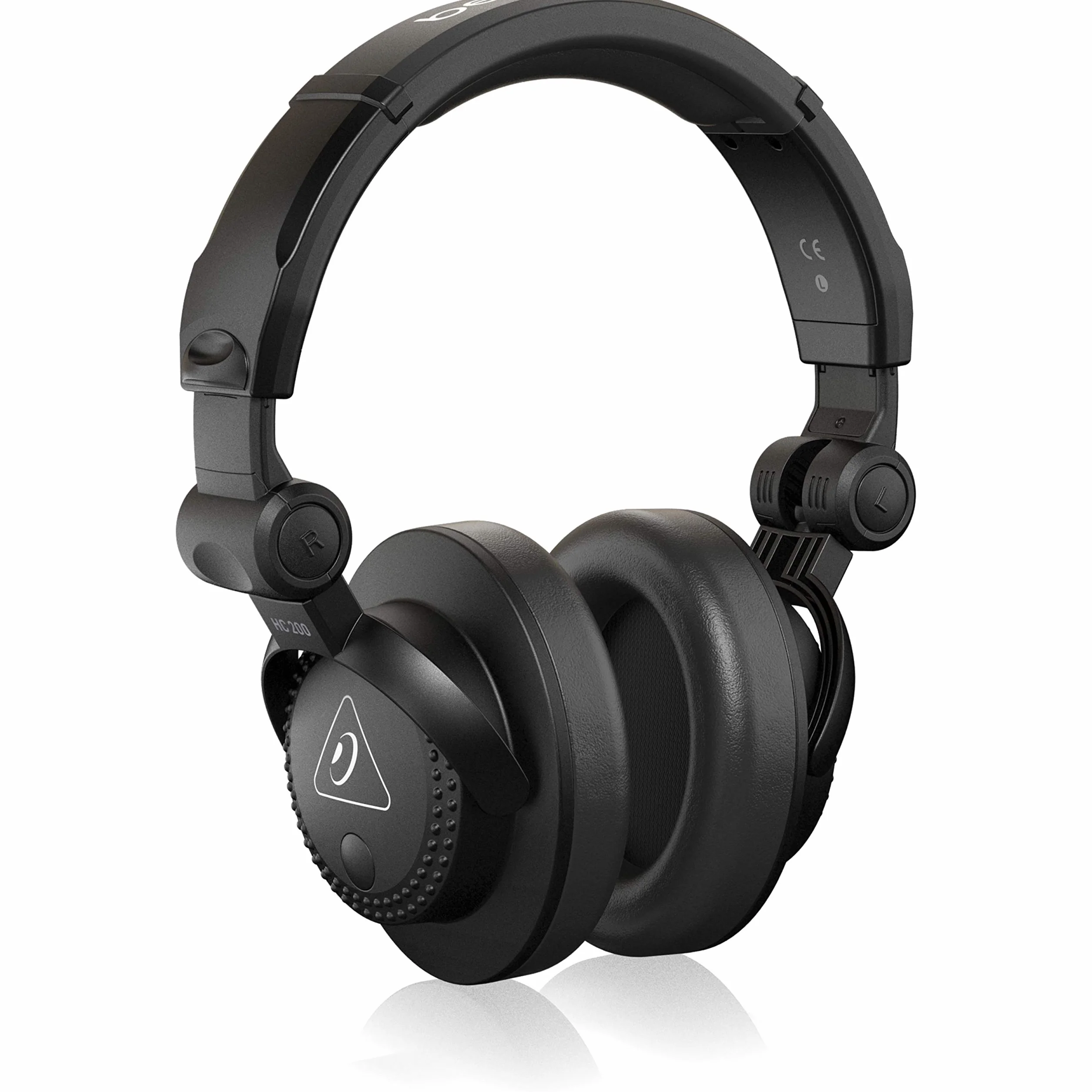 Behringer HC 200 Hochwertiger professioneller DJ-Kopfhörer, Schwarz