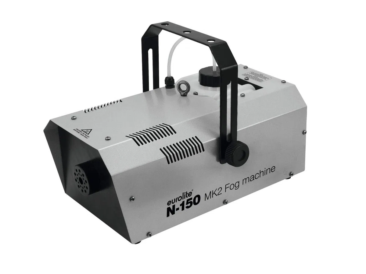 Eurolite N-150 MK2 Nebelmaschine | DMX-steuerbare Nebelmaschine mit 1500-Watt-Leistung | Kompakte Nebelmaschine mit hohem Ausstoßvolumen