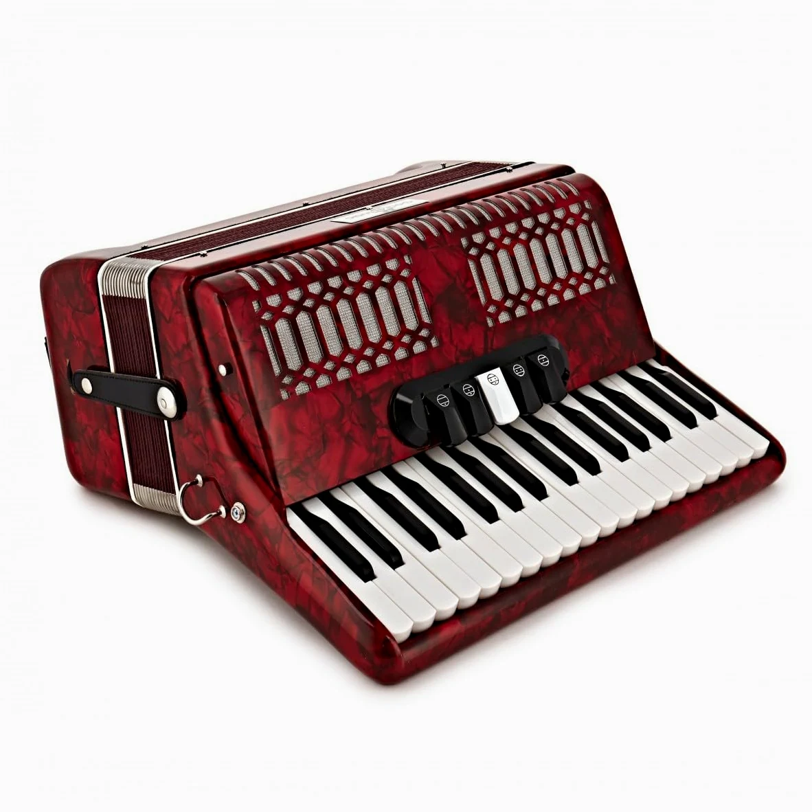 Deluxe-Akkordeon von Gear4music, 48 Bässe
