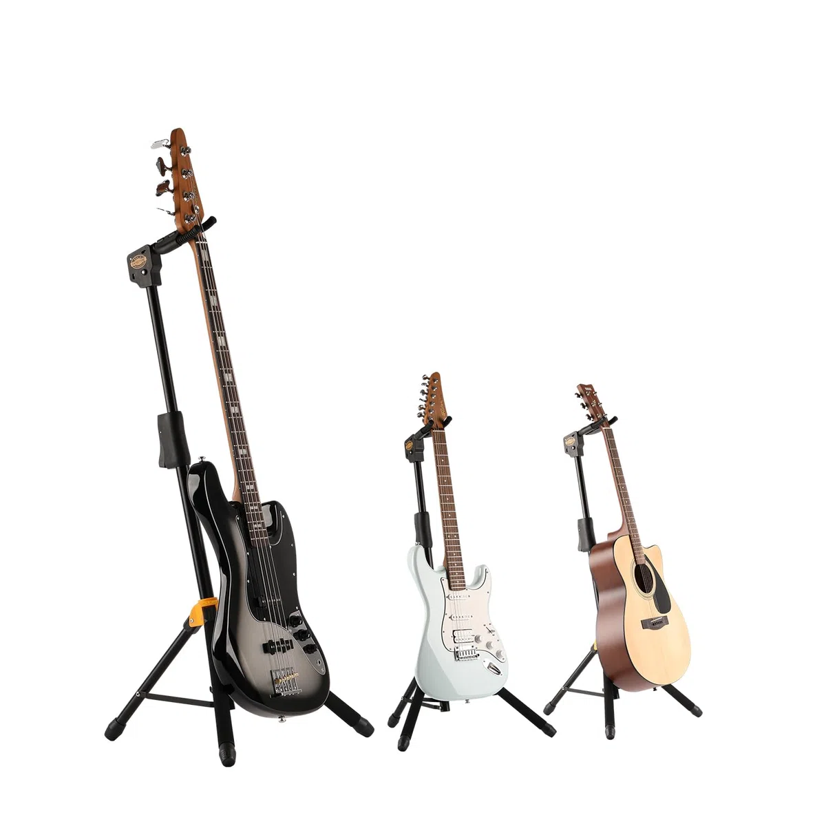 GHOSTFIRE GBS-8 Gitarrenständer, zusammenklappbar, für Gitarre, Bass, Akustikgitarre