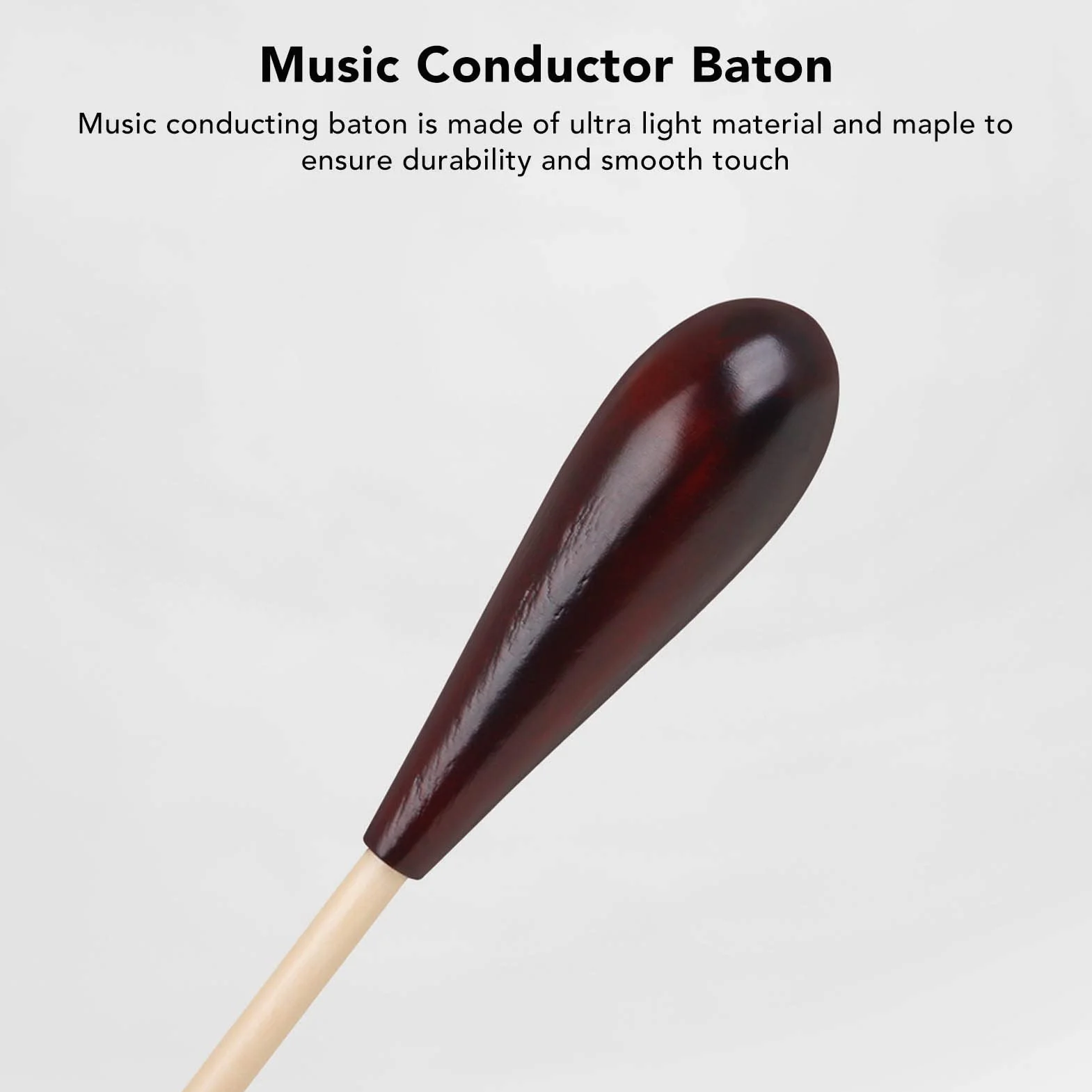 Professioneller Musik Dirigieren Taktstock Orchester Holzgriff Ahorn mit Holzkiste