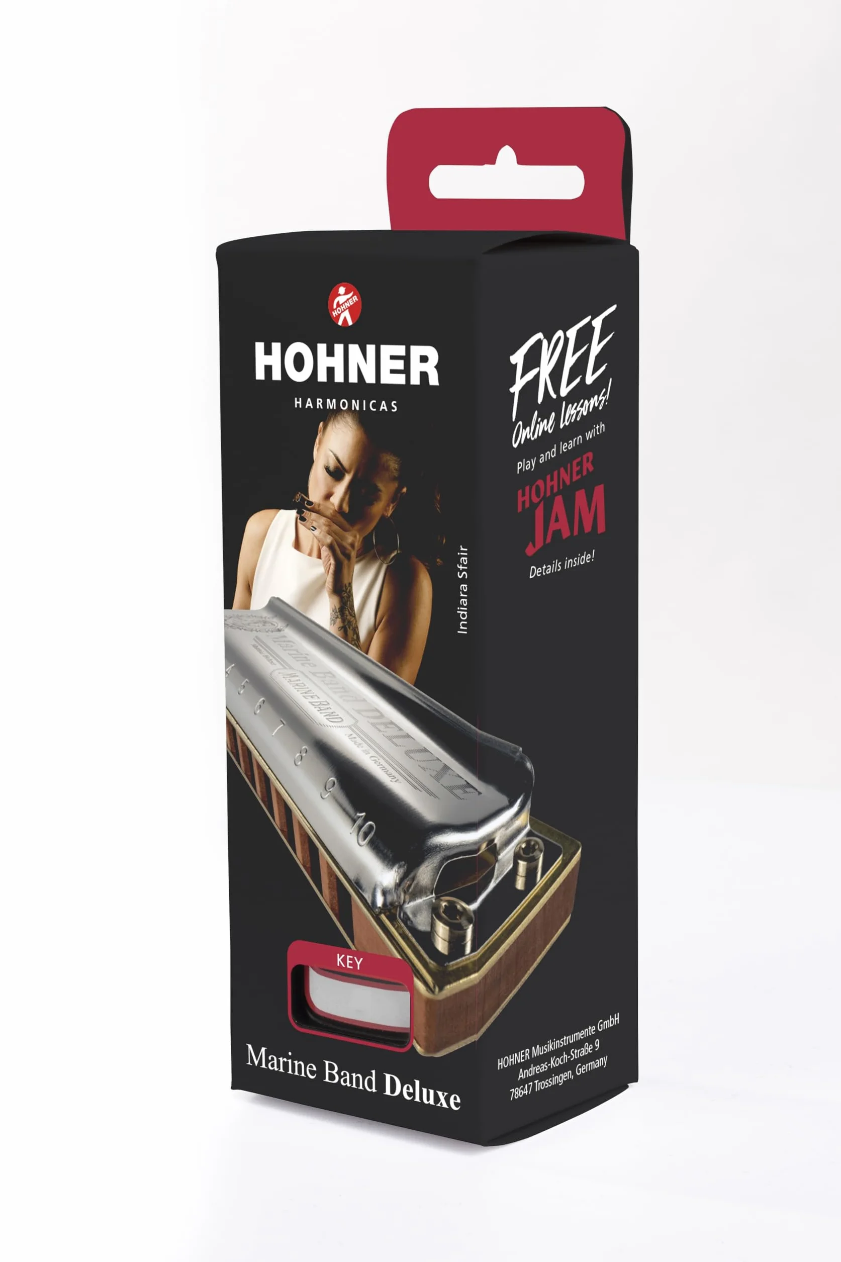 Hohner Marine Band Deluxe C-Dur Mundharmonika (M200501P)