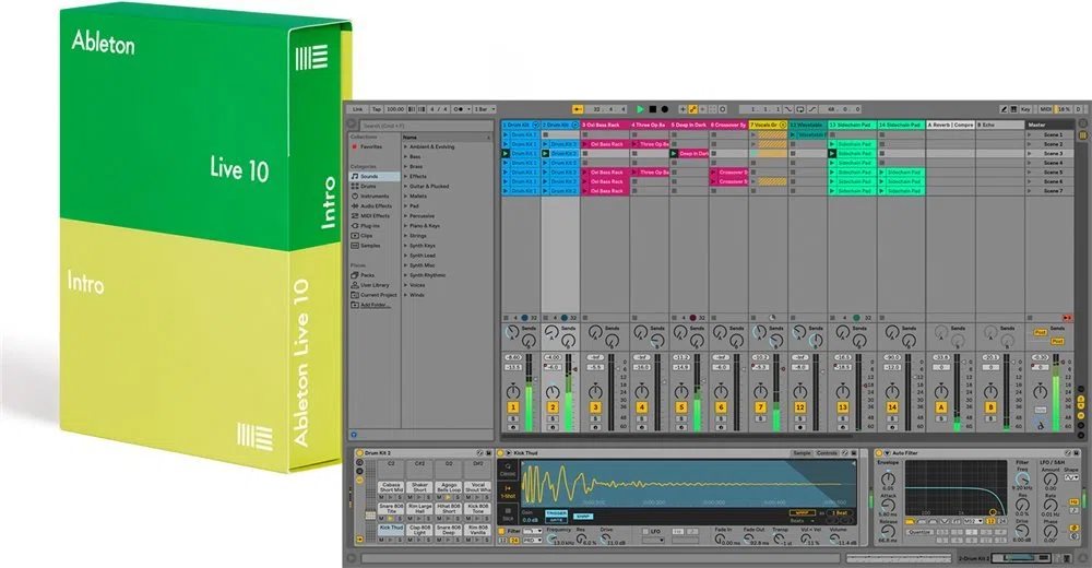 Ableton Live 10 Intro 1 Lizenz(en) Electronic Software Download (ESD) - Lizenz- und Upgrade-Software (1 Lizenz(en), Electronic Software Download (ESD)