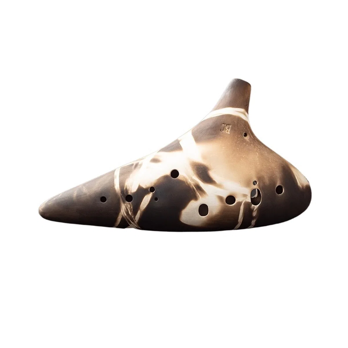 12 Loch BC Ocarina Bass Professionelle Leistung Keramik Xun Blasinstrument
