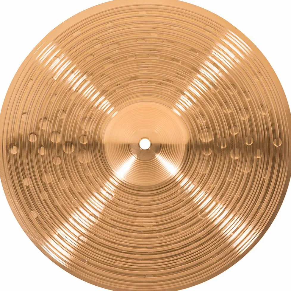Meinl Cymbals HCS Bronze Expanded Schlagzeug Becken Set Box Pack mit 14 Hihats, 16 Trash Crash, 18 Crash und 20 Ride (35,56-50,80cm) B8 Bronze, Traditionelles Finish (HCSB14161820)