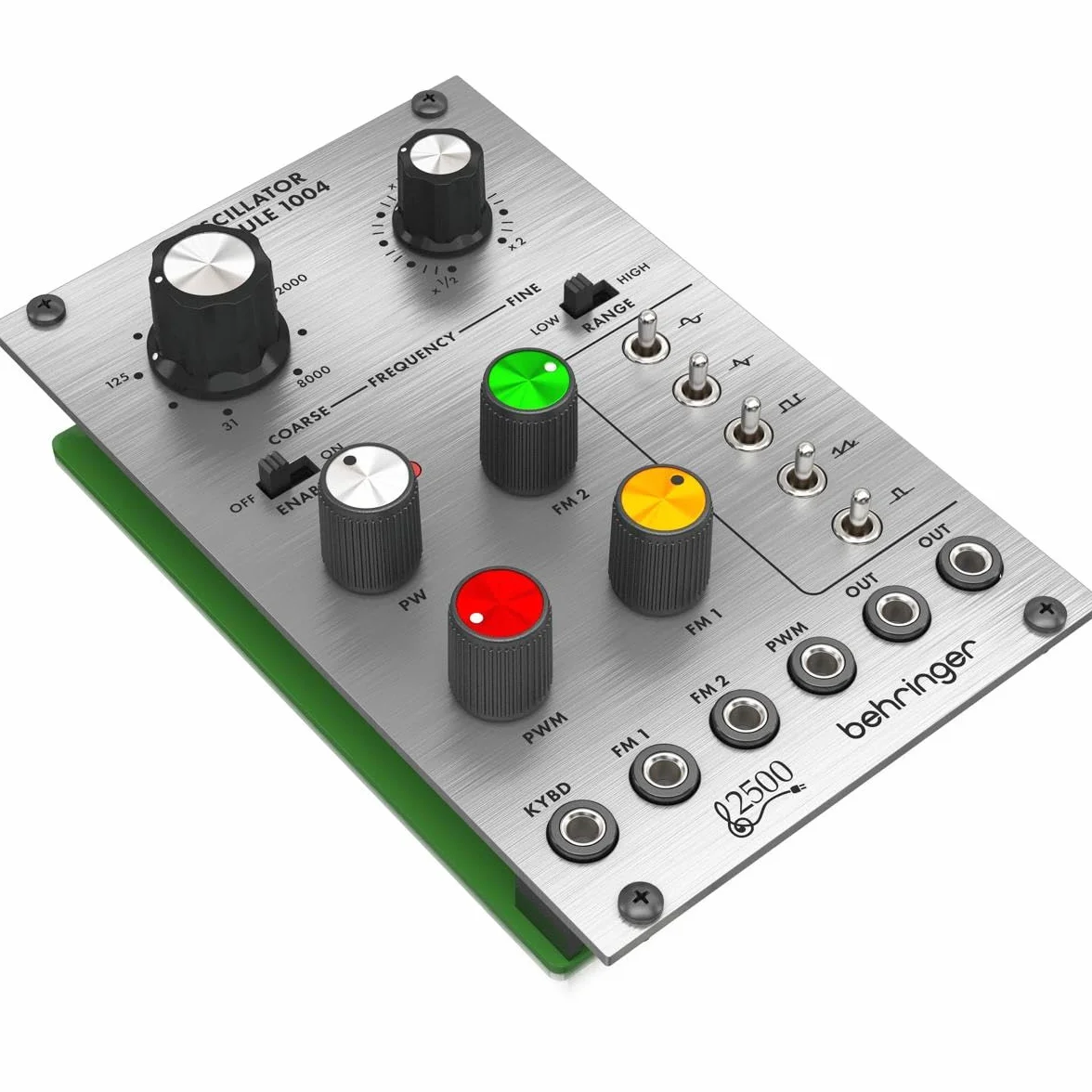 Behringer Oszillator Modul 1004 Legendary 2500 Series Dual Core VCO Modul für Eurorack