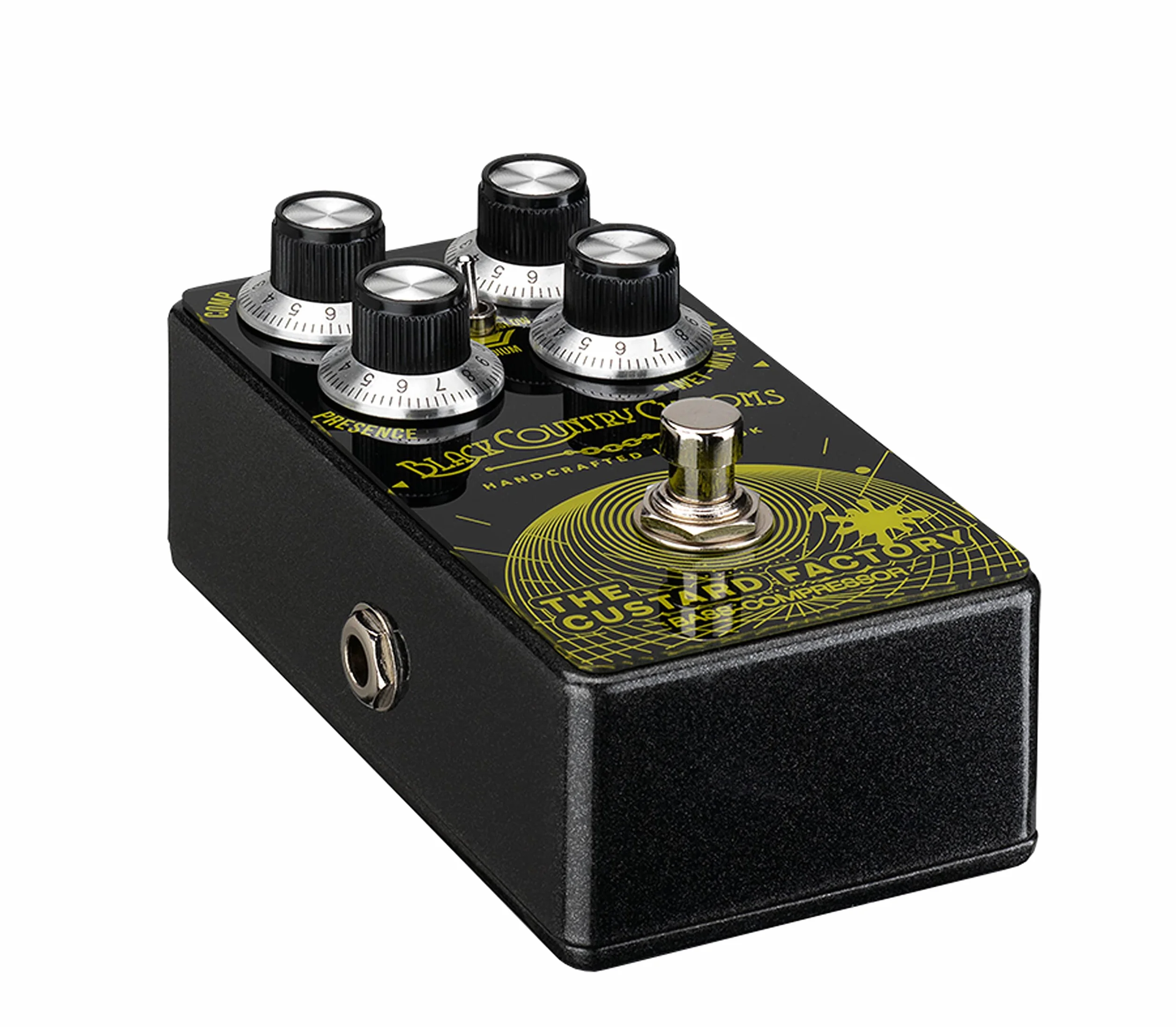 Laney Black Country Customs The Custard Factory Compressor Boutique Bass Effect Pedal (BCC-TCF) Bass Guitar Compressor Pedal