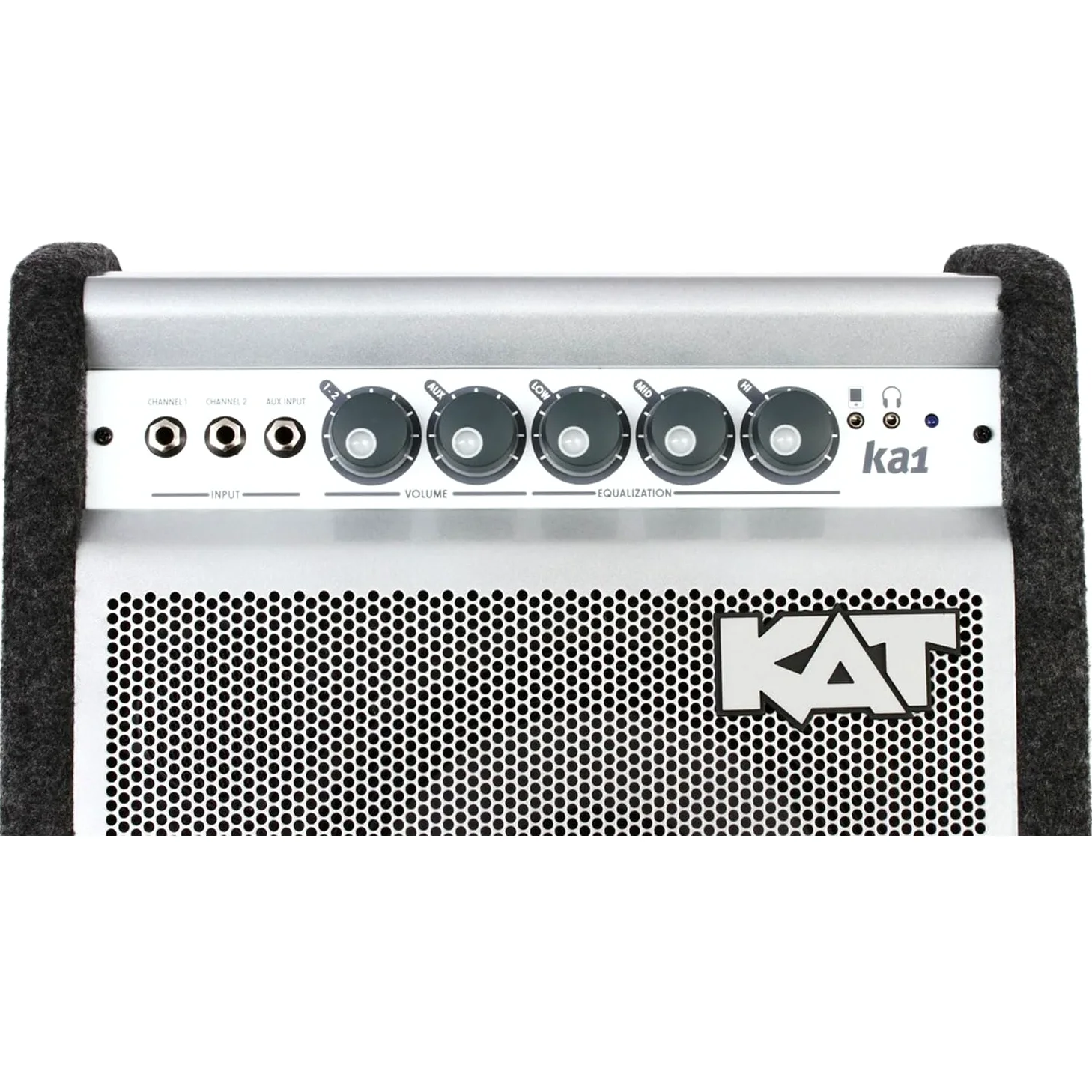 Kat KA-1 E-Drum Monitor Schlagzeug-Verstärker + keepdrum Klinkenkabel