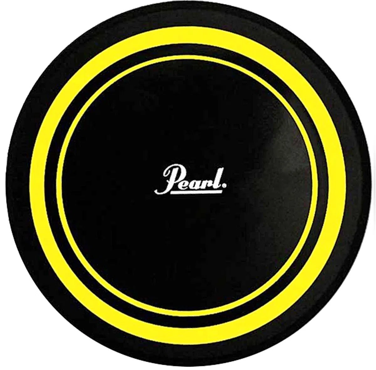 Pearl PDR-08P Practice Drum Pad Gelb/Schwarz Übungspad 8" + keepdrum DPS Stativ Übungspadständer