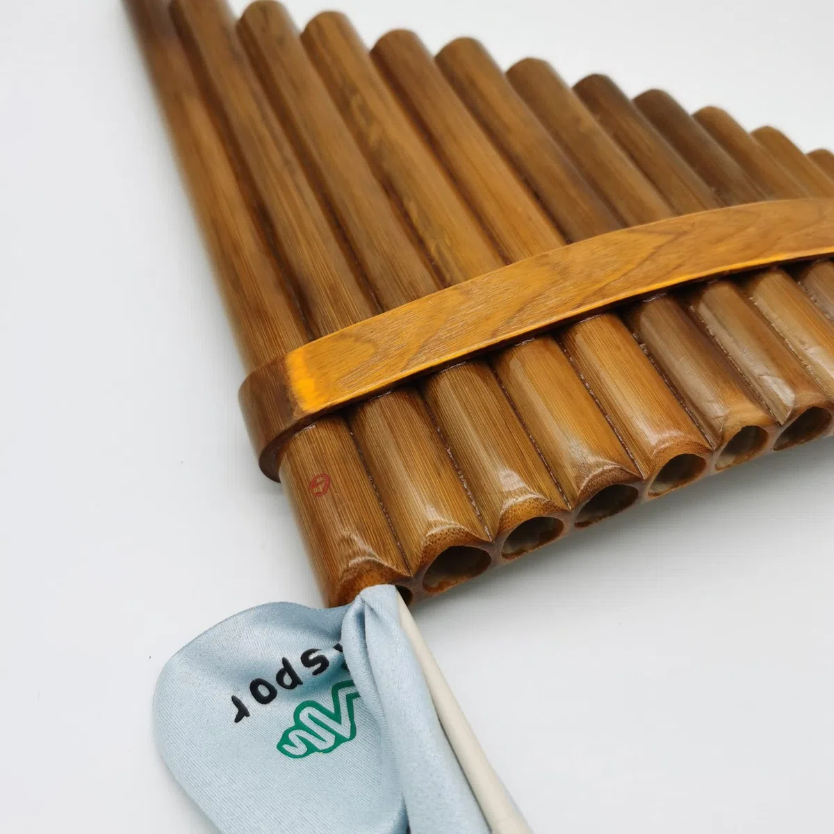 Panflöte Profi 15 Panflöte G Key Panflöte Bambus Dizi Flöte - Perfektes Instrument für Anfänger und Studenten (Rechtshänder)