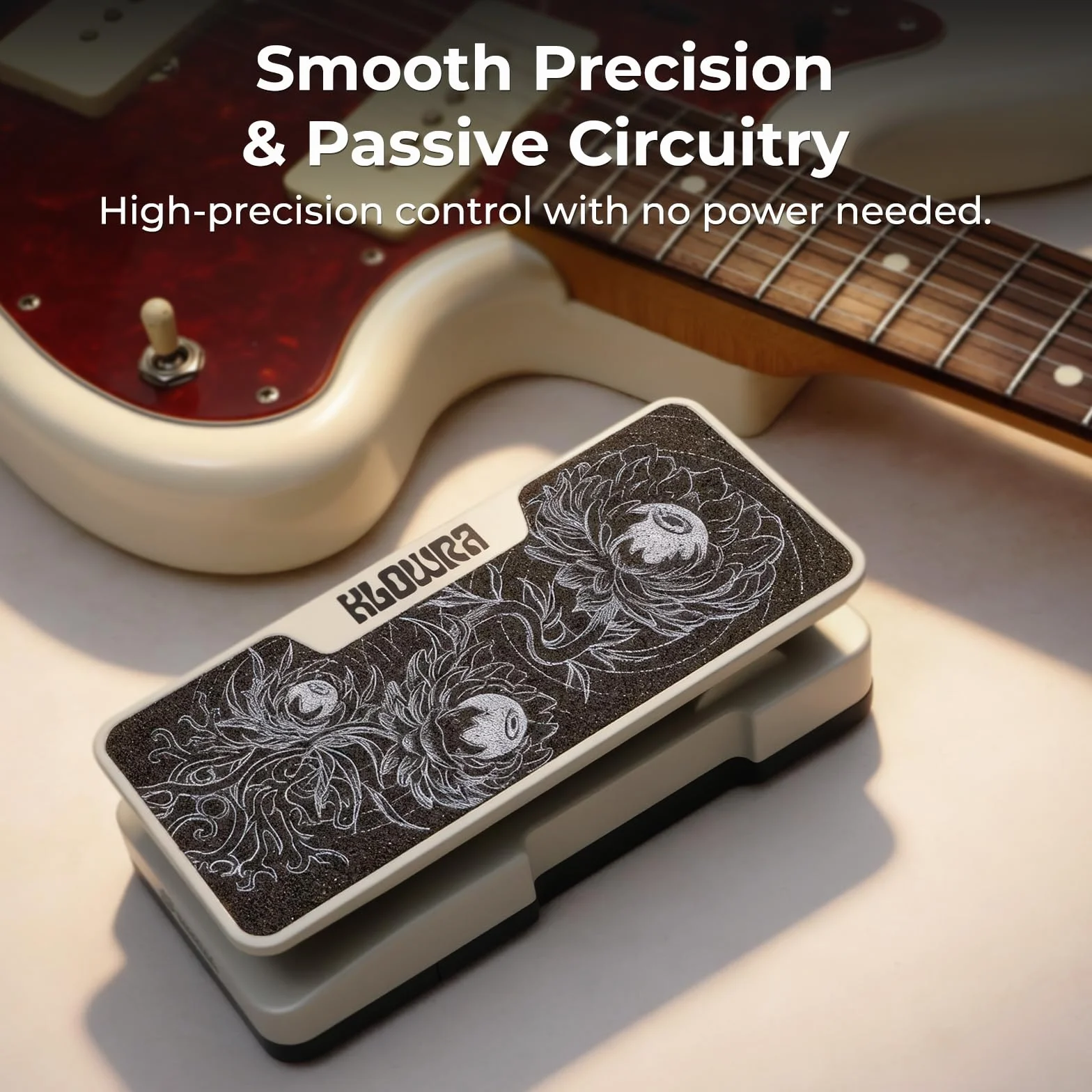 x Hotone Mantra Dual Expression Pedal Passive Volume EXP 2 in 1 mit TRS Kabel