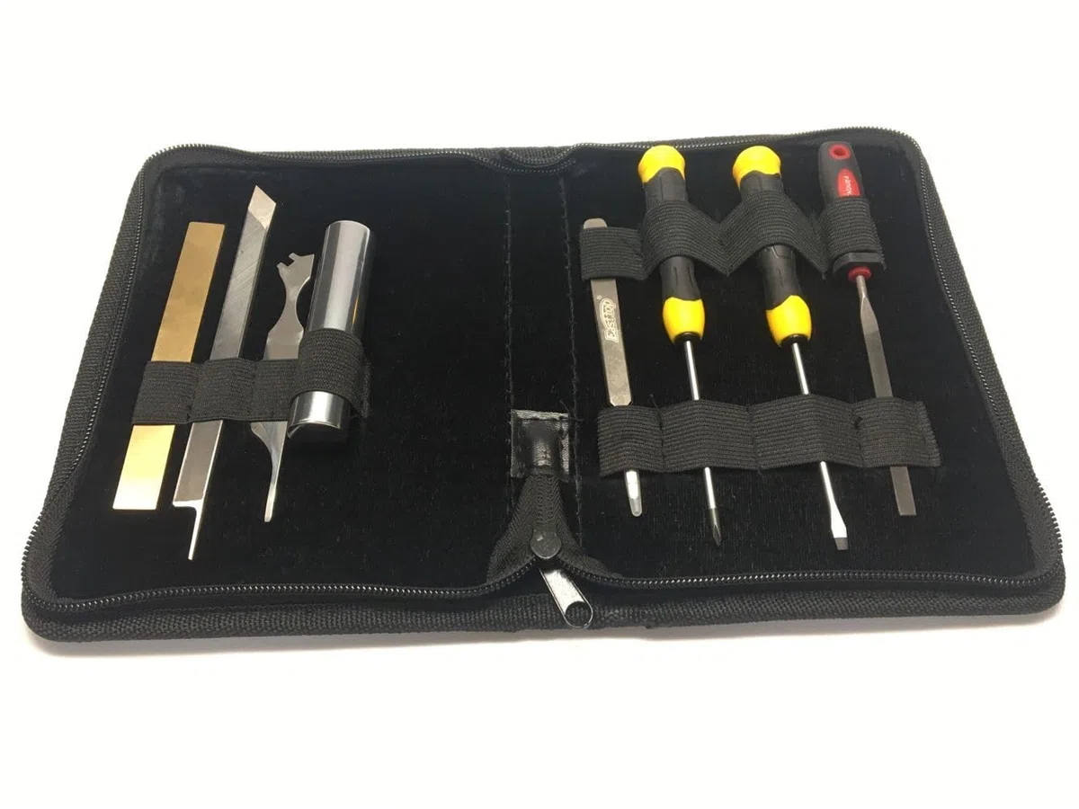 East top Mundharmonika Tuning Kit Mundharmonika Reparatur und Wartung Werkzeug Set von 8, ET01
