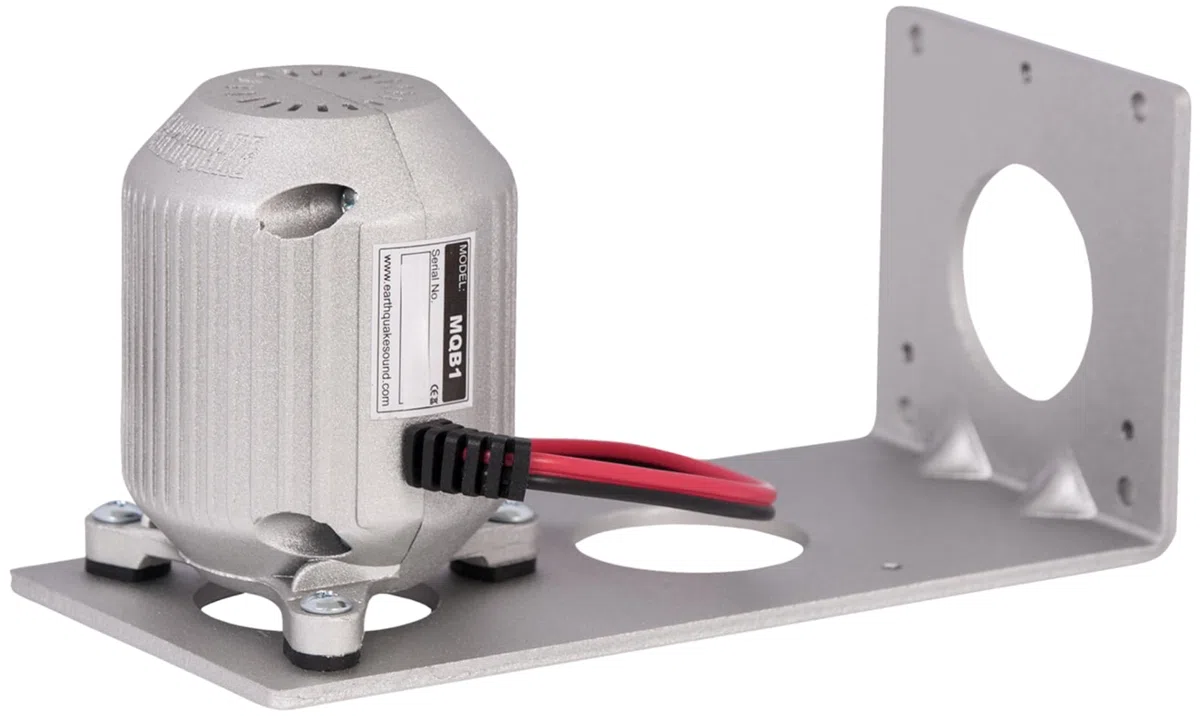 Earthquake Sound MQB-1 300 W Pro Taktilwandler für AR/VR Silver