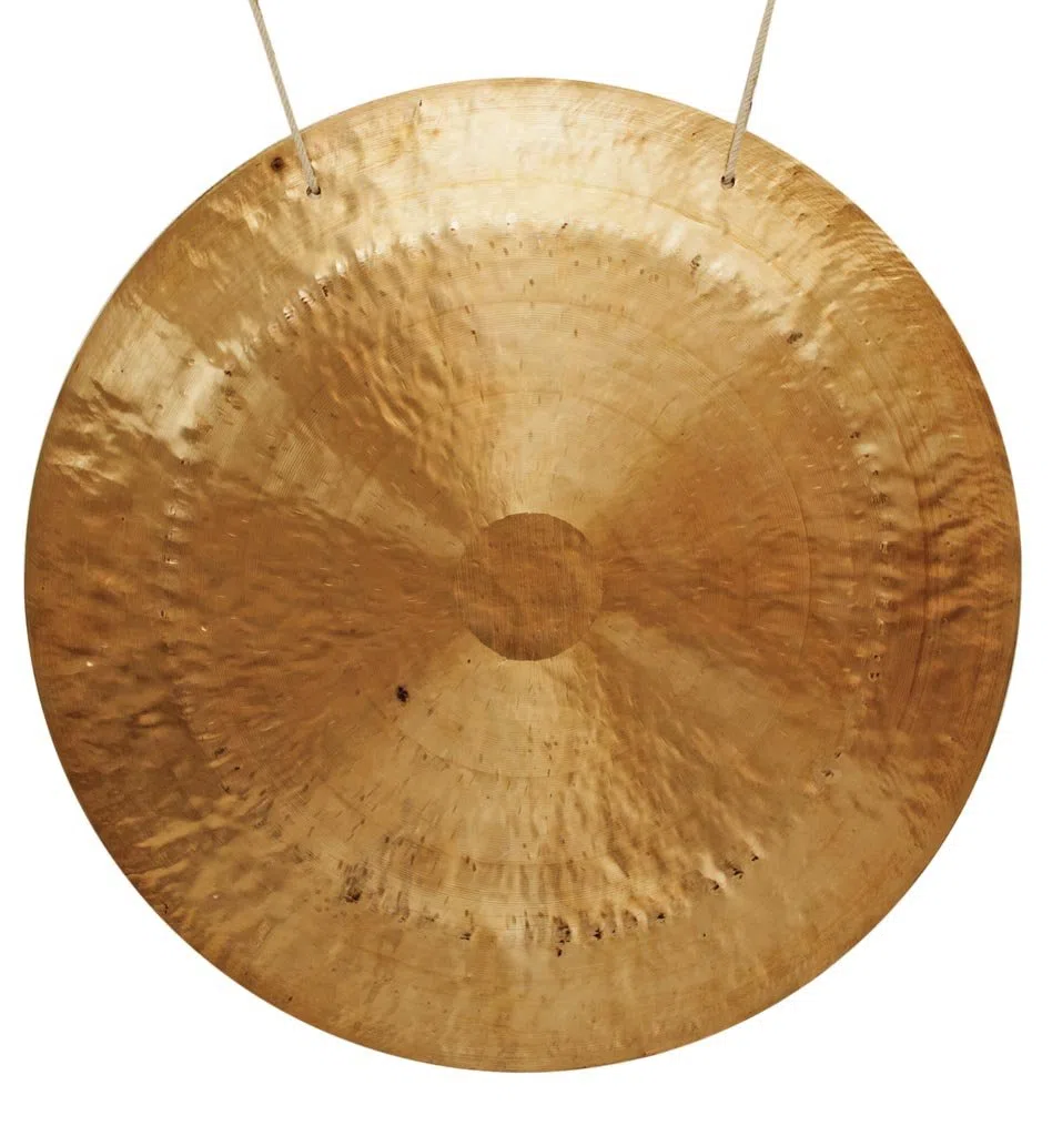 Feng Gong Ø 25 cm Windgong Feng-Luô China Sonnengong Messing Flachgong Stick