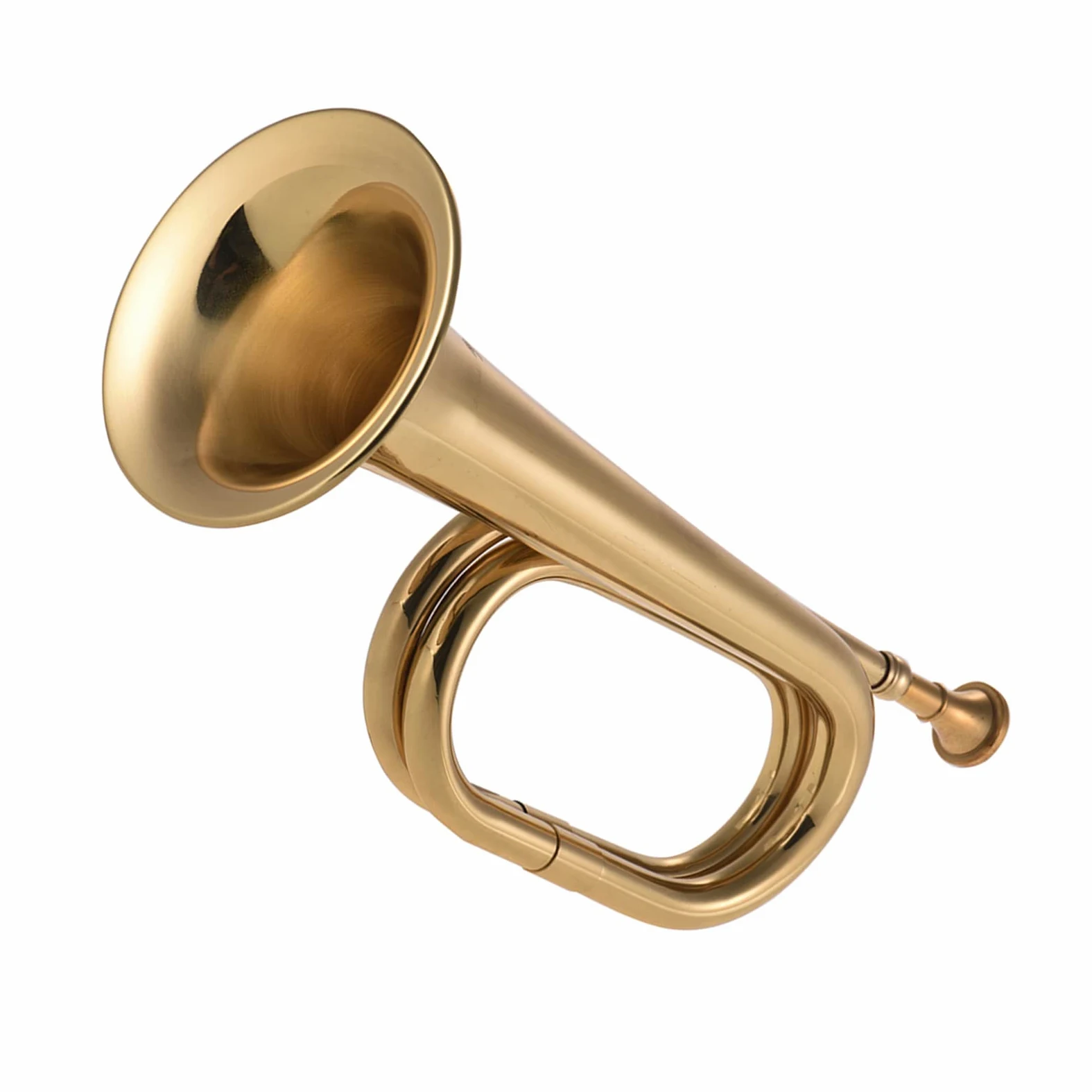 COMETX Kavallerie Trompete Signalhorn Ruf Mit Mundstück für Schulband Orchester - Messing Horn