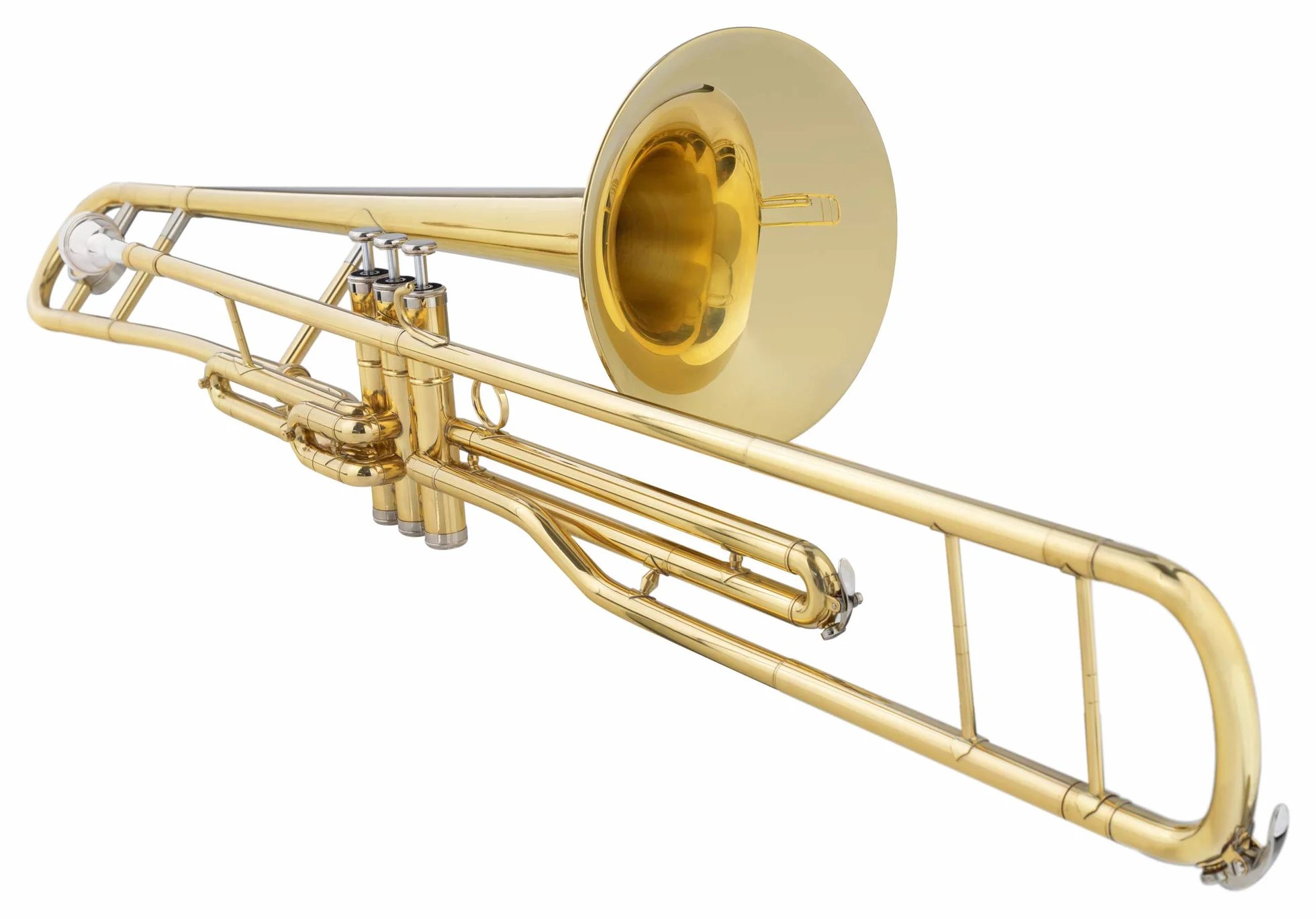 Classic Cantabile VP-16 Ventilposaune (Schallbecher: 203mm Messing, inkl. Koffer, Mundstück und Reinigungstuch)