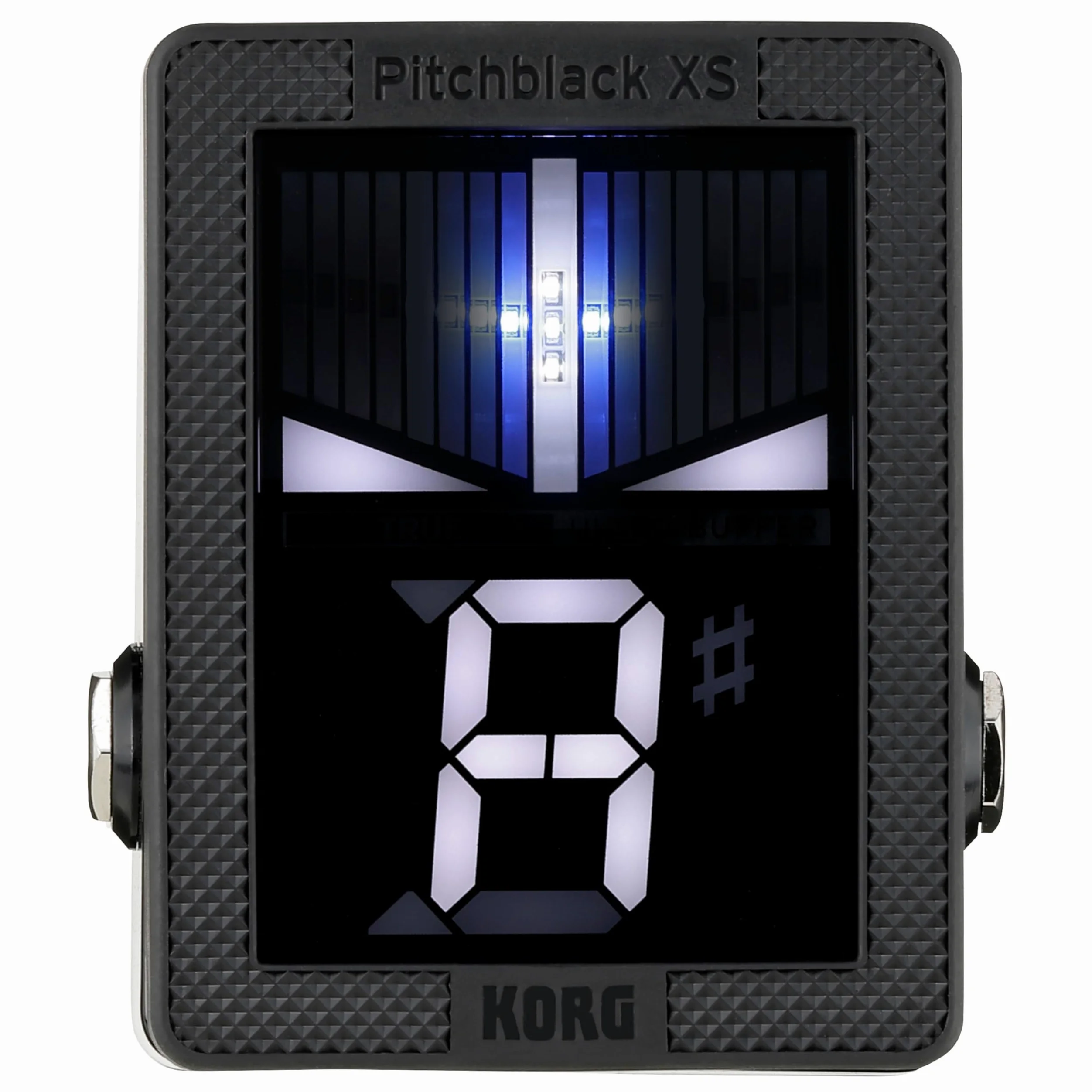 Korg - PB-XS Pitchblack X Series - Compact Guitar/Bass Chromatic Pedal Tuner - Black