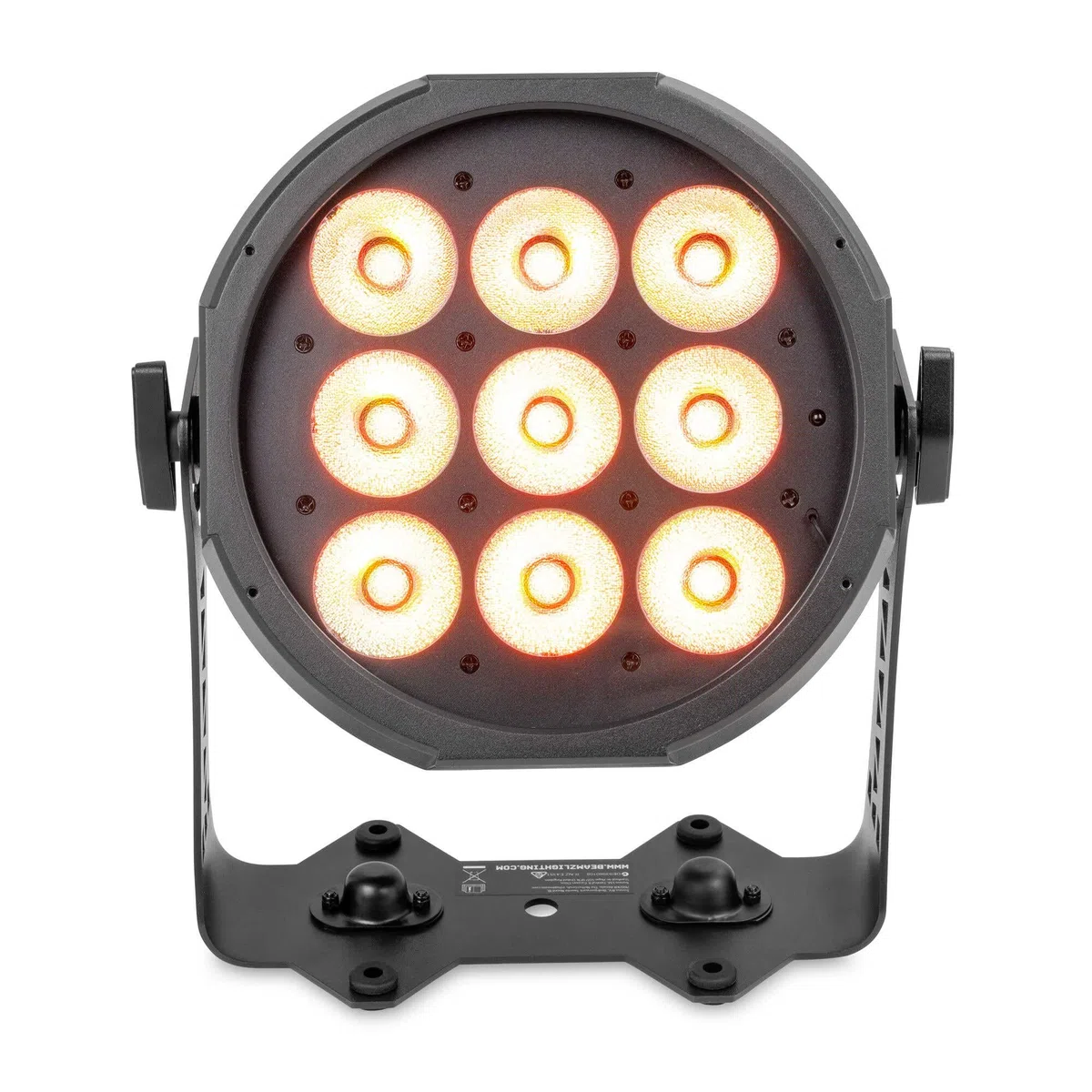 BeamZ Pro WXB920 LED PAR Akku Scheinwerfer, 20 Std. Laufzeit, IP65 Outdoor 9x20W RGBALC Wireless DMX, Wetterfest, Wash Bühnenlicht, App & Fernbedienung