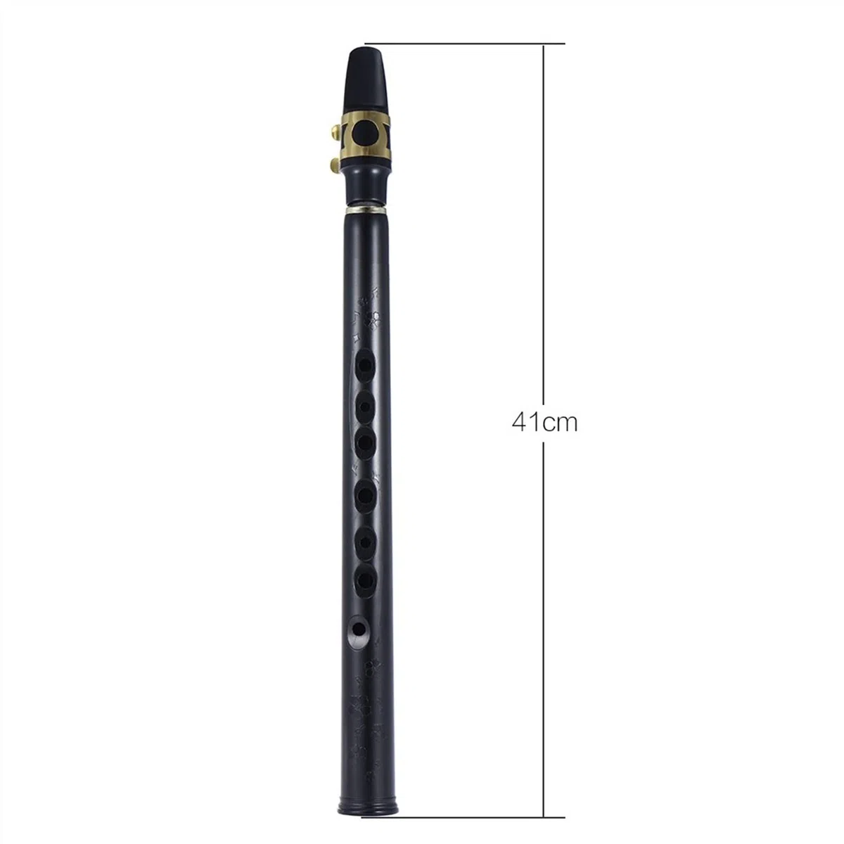 ZUZU Mini Pocket Saxophon Abs Alto-Mundwerkzeuge 10 Stücke Reed Tragetasche Holzwind Instrument Brass Bb Key
