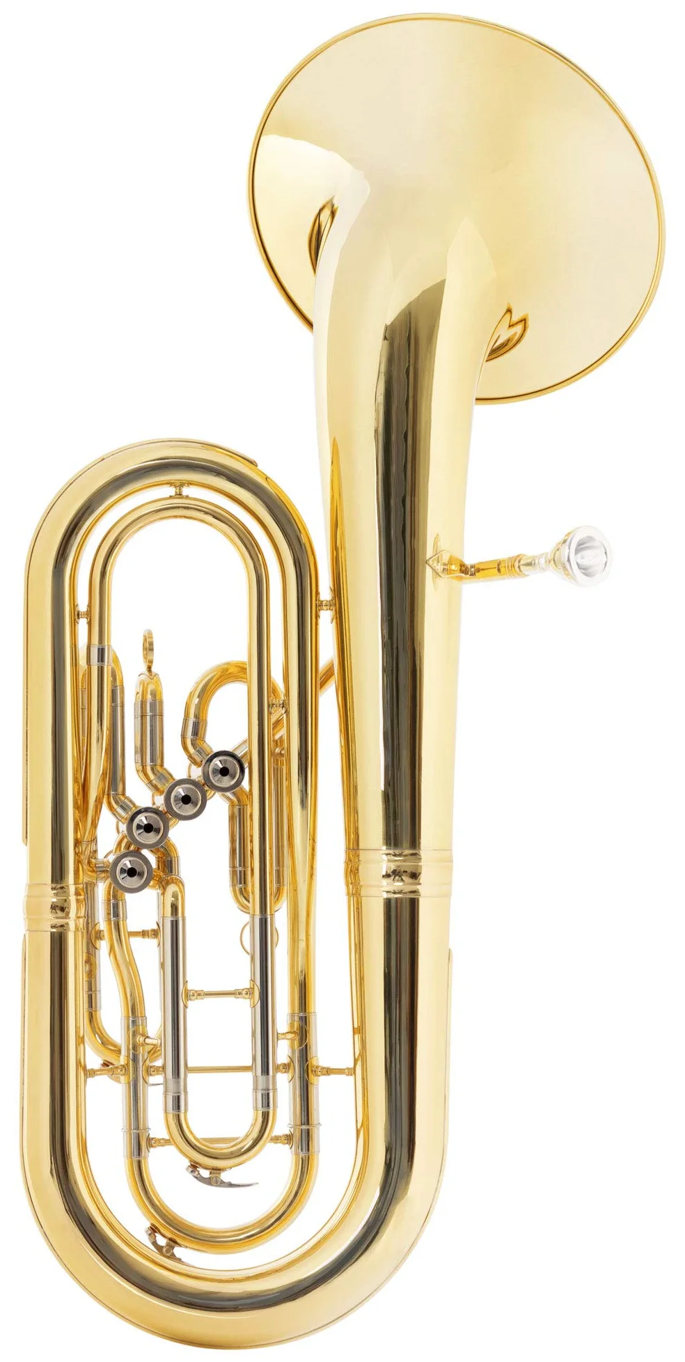 OB-19/4L Oberkrainer Bariton - Bellfront-Bariton in Bb aus Messing - Schallbecher-Ø: 283 mm - inkl. Leichtkoffer