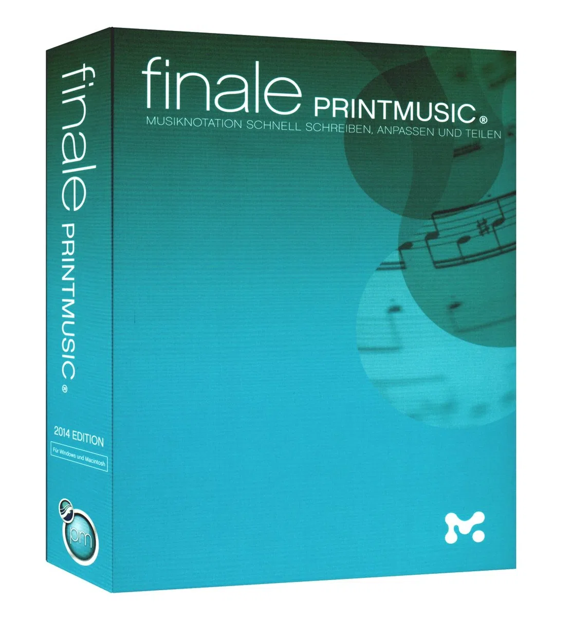 Finale 2014 - die ideale Musik-Notationssoftware für alle Lehrer, Dozenten, Musiker, Komponisten und Arrangeure [für Windows und Macintosh]