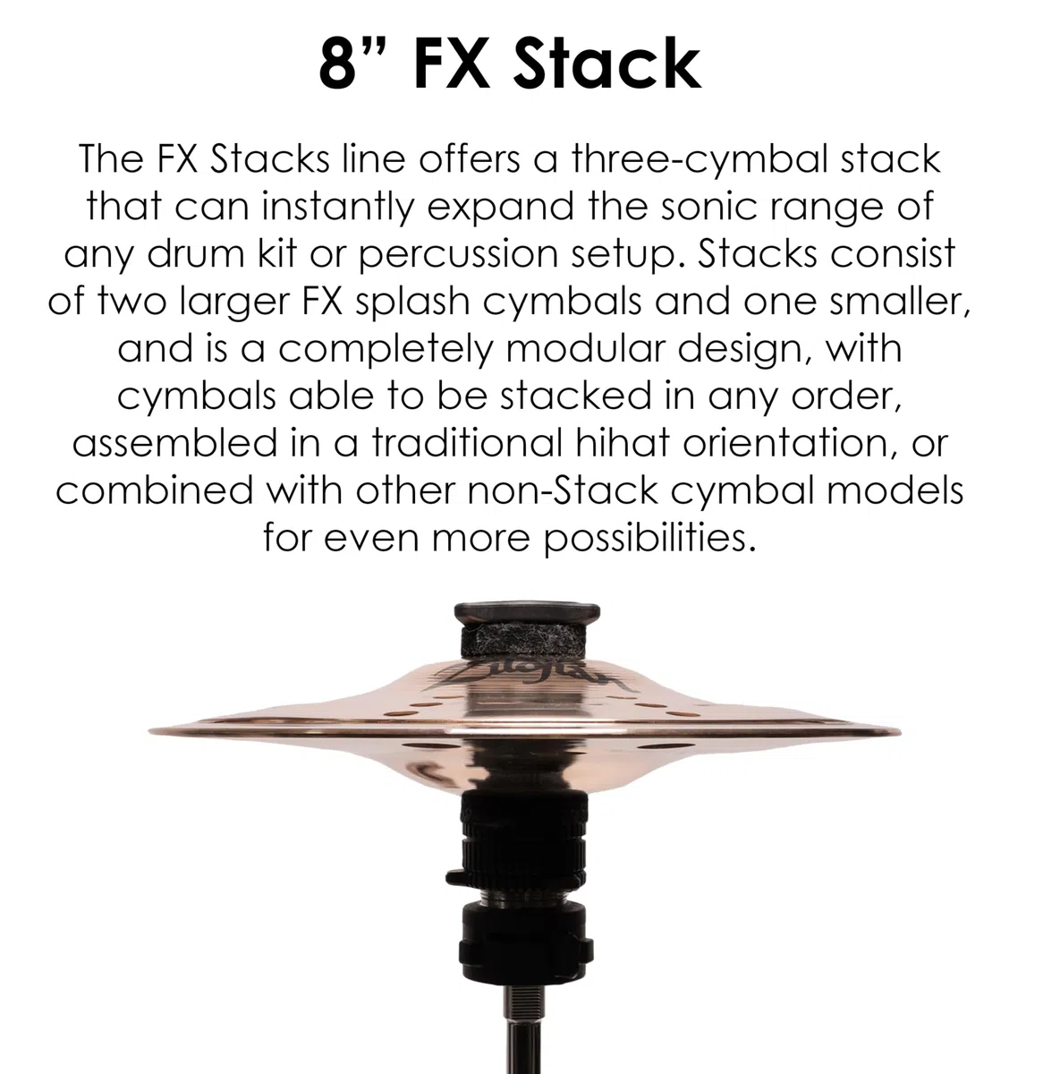 Zildjian FXSTK8 FX Stack 8" - Effekt Becken