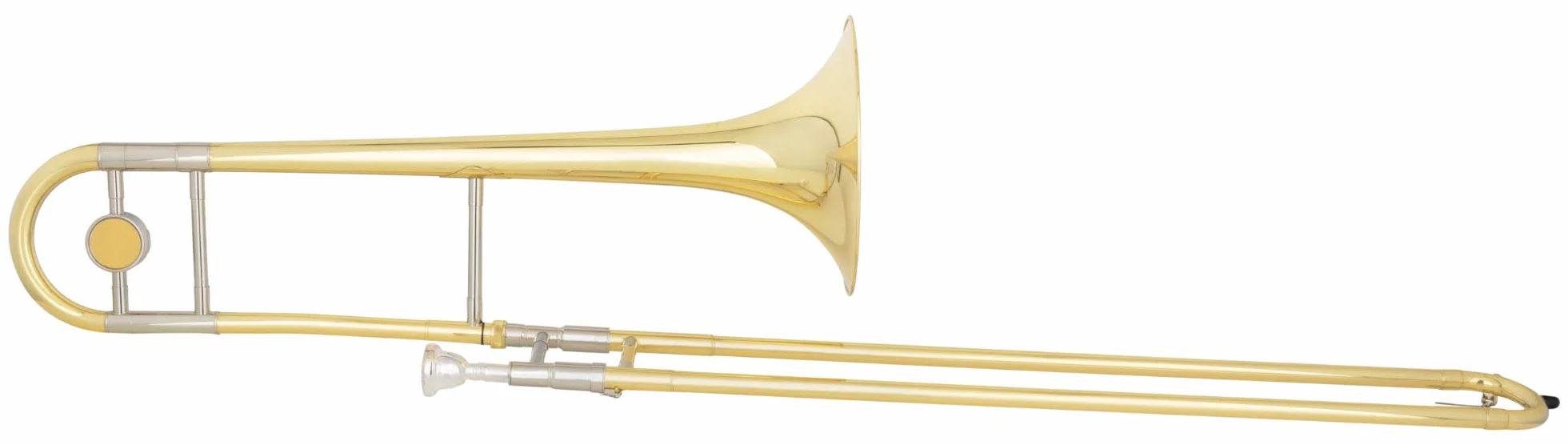 Classic Cantabile TP-42 Tenorposaune - Bb-Stimmung - Messing - Neusilber-Innenzug - inkl. Koffer, Mundstück und Reinigungstuch