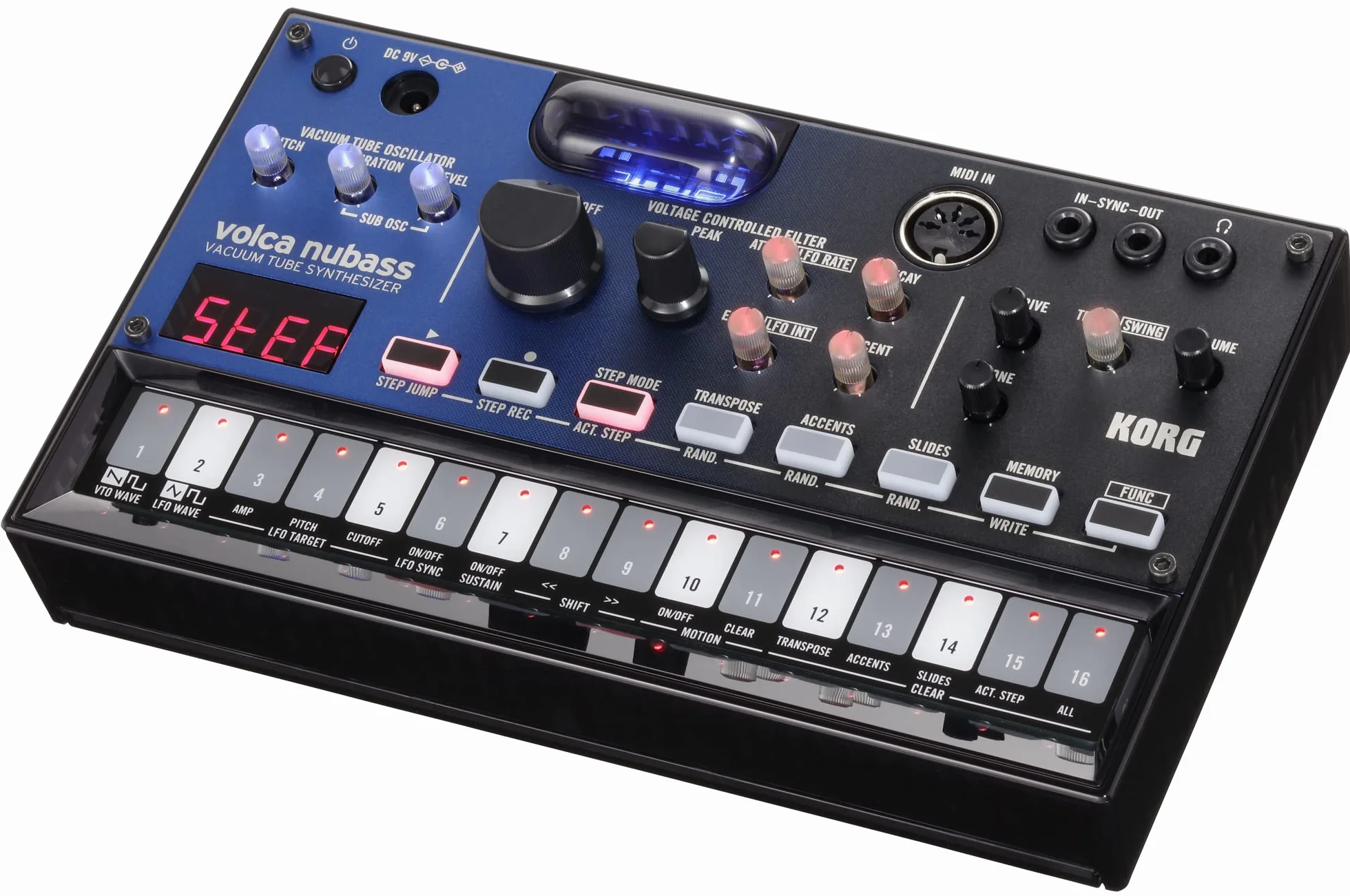 KORG volca nubass - Vacuum Tube Synthesiser