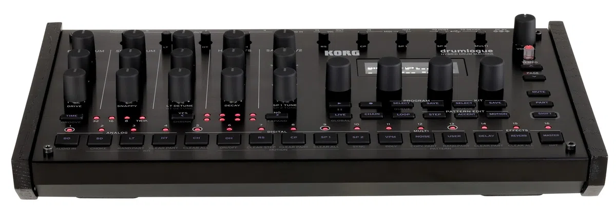 Korg Drumlogue - Hybrider Analoger/Digitaler Drumcomputer und Sequenzer