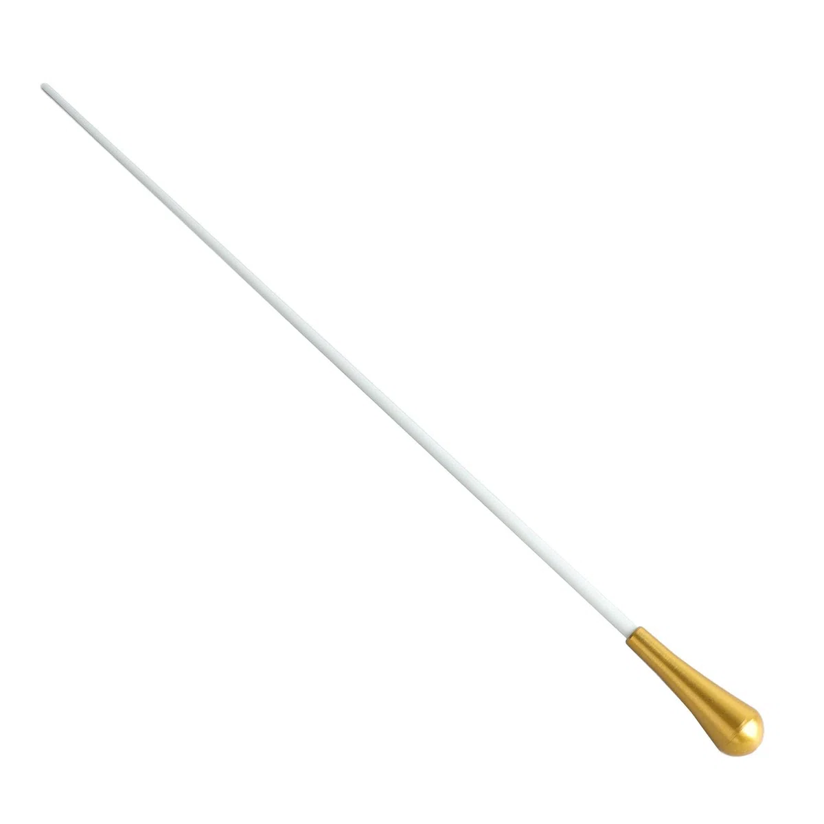 SENECESLI Dirigierstab aus Leichtem Metall für Orchester, Chöre und Bühnenaufführungen, mit Komfortablem Griff (GOLD)