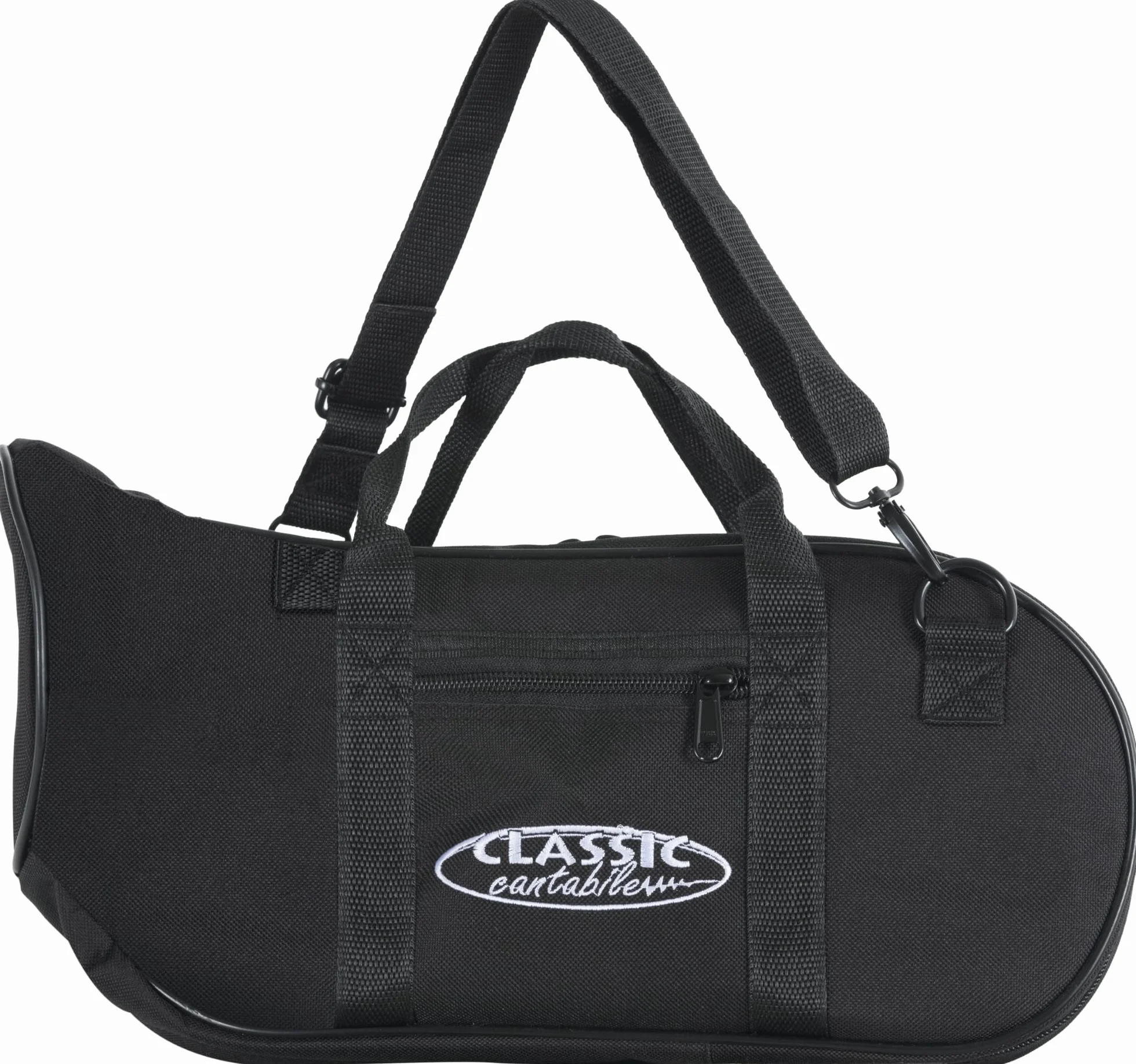 Classic Cantabile MardiBrass Kunststoff Cornet - Aluminium-Ventile - nur 520g leicht - inkl. Mundstück und Gigbag - schwarz