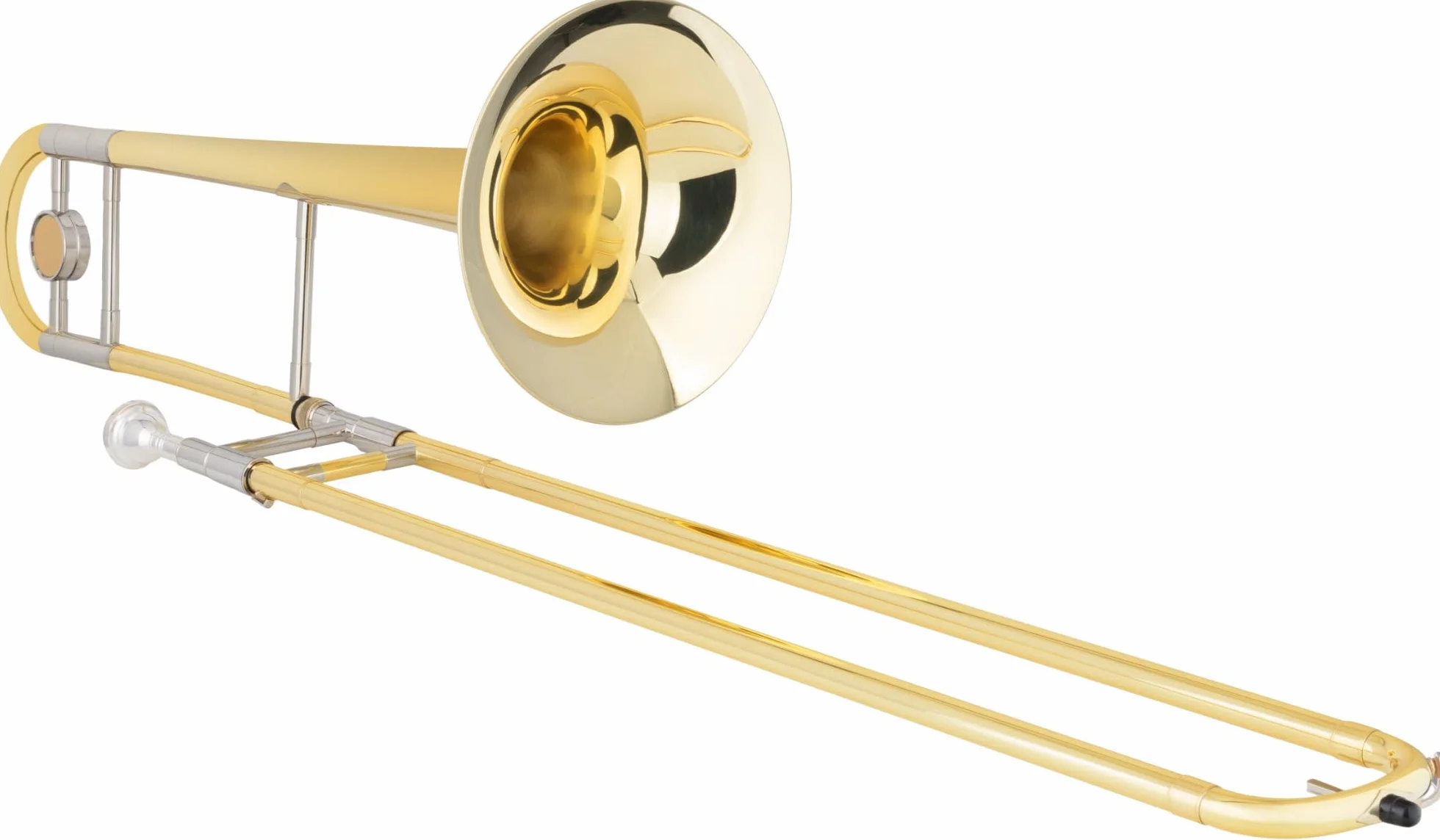 Classic Cantabile TP-42 Tenorposaune - Bb-Stimmung - Messing - Neusilber-Innenzug - inkl. Koffer, Mundstück und Reinigungstuch