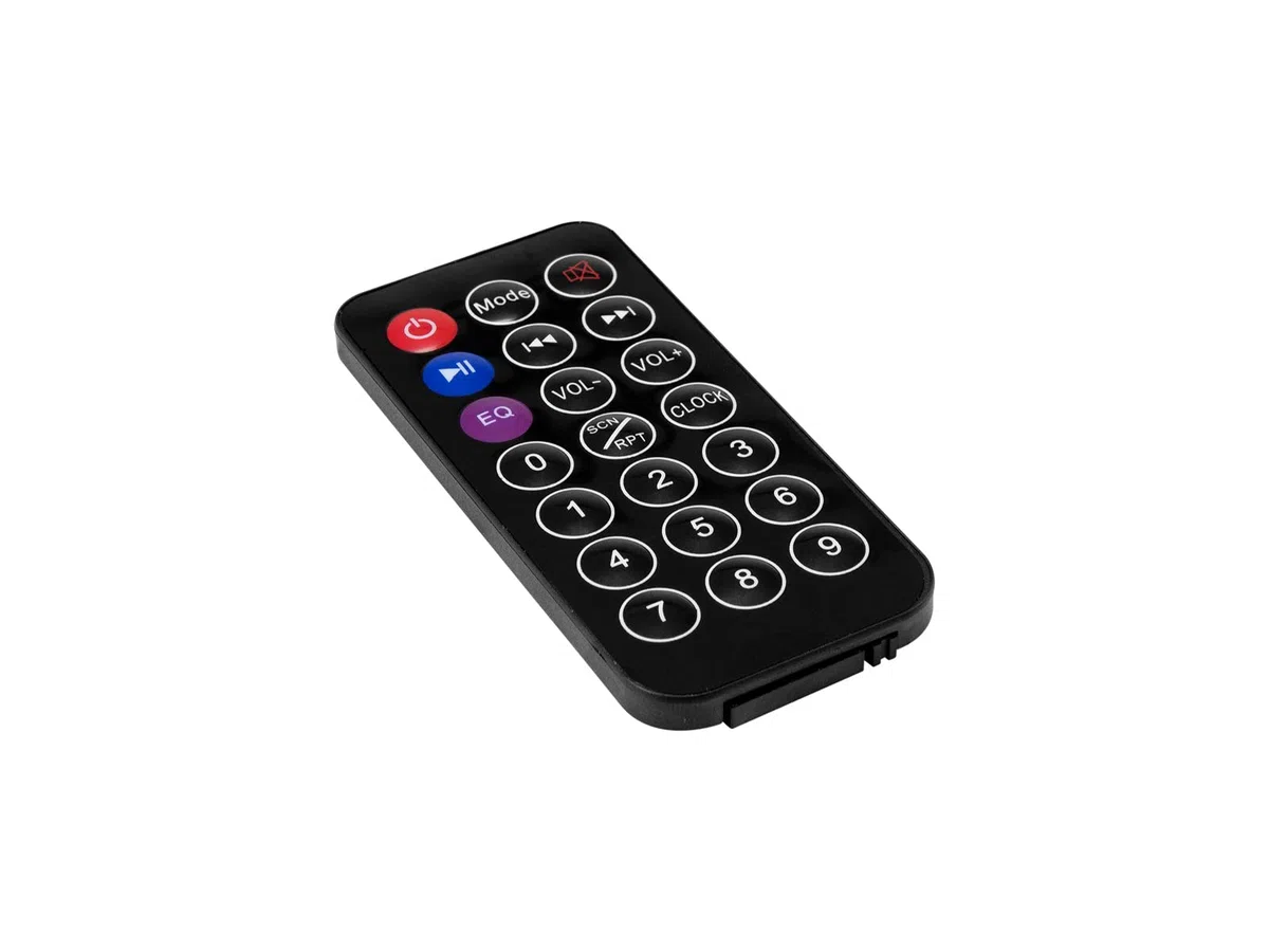 OMNITRONIC MPVZ-250.6P Mischverstärker | 6-Zonen-ELA-Mono-Mischverstärker, MP3-Player & IR-FB, Zonen regelbar, 250 W
