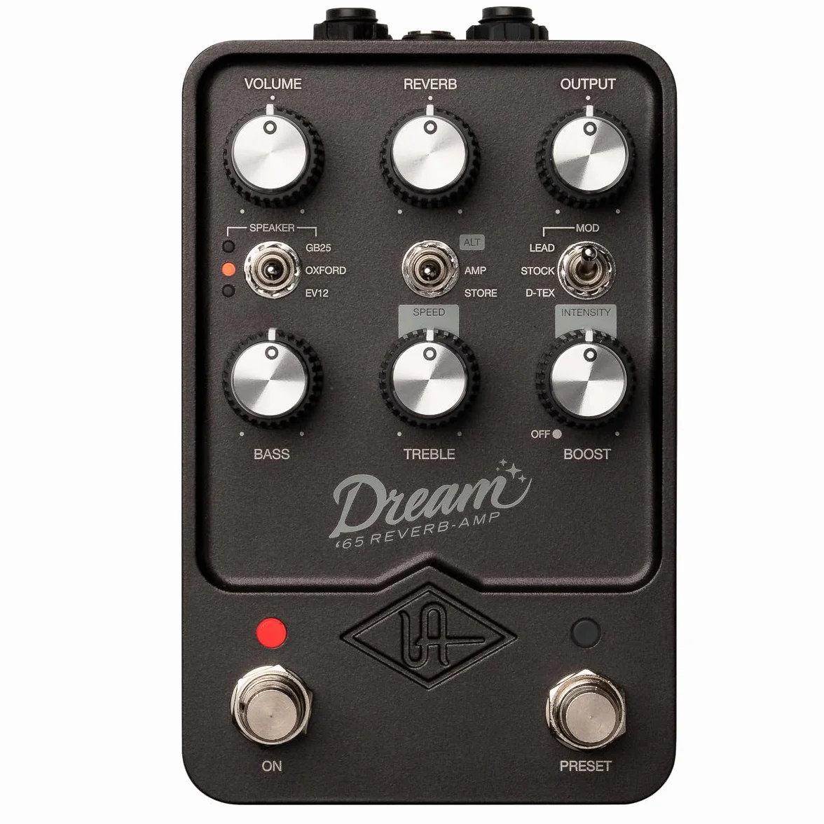 Universal Audio UAFX Dream '65 Reverb Amplifier Guitar Effect Pedal
