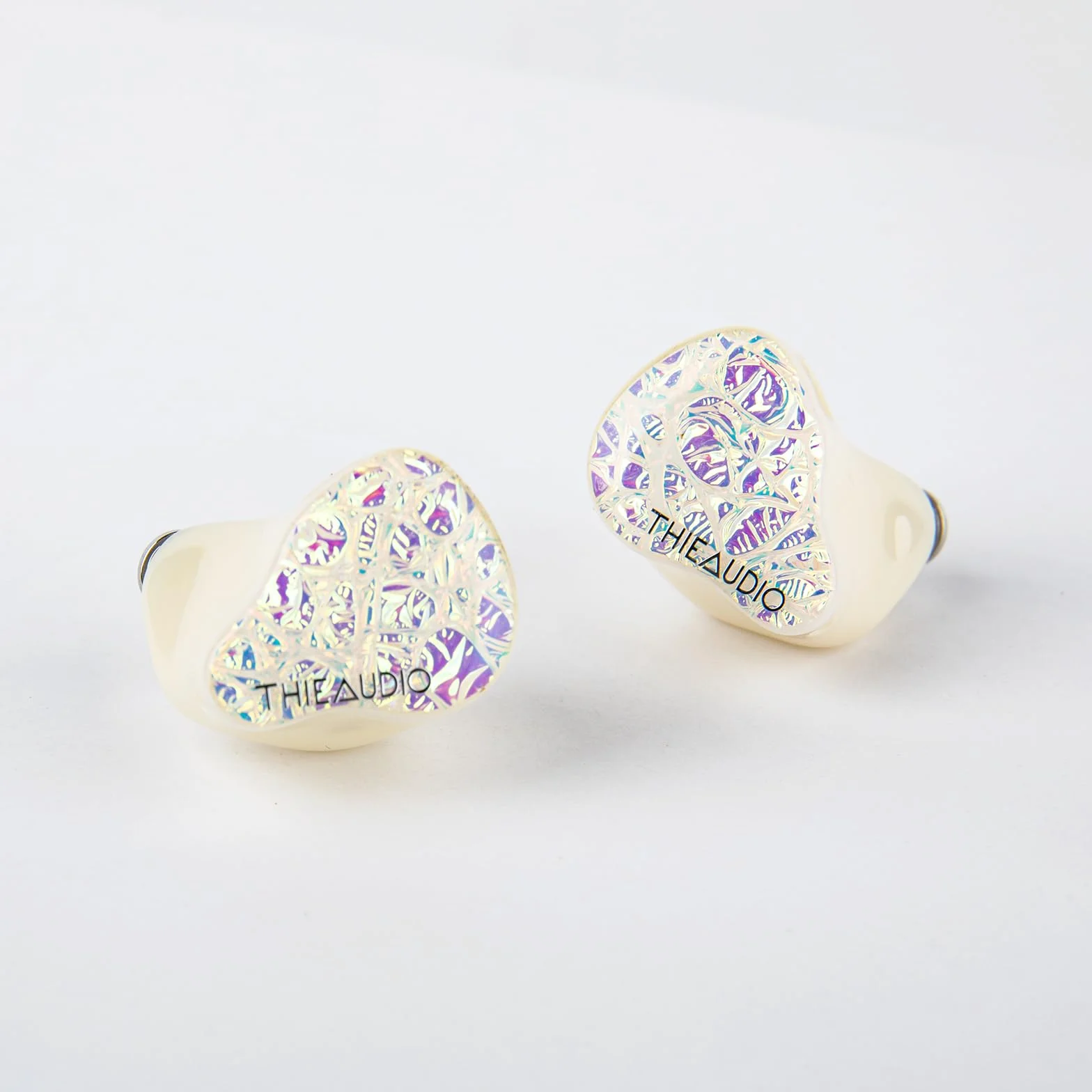 LINSOUL THIEAUDIO Hype 4 2DD+4BA In-Ear-Monitor, HiFi-IEM-Kopfhörer mit tonaler Ausgewogenheit, neuestem Sonion-Treiber, abnehmbarem 2-poligem versilbertem OCC-IEM-Kabel (Hype 4, Weiß)
