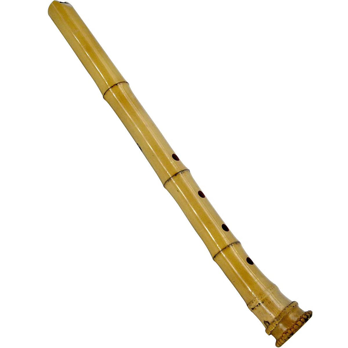 Japanische Zen Shakuhachi Pentatonische Flöte mit Natura-Glockenwurzel. KINKO-ryuu 1,8 Fuß. Gut für Anfänger und erfahrene Flötisten. Spielen Sie Jazz "TAKE FIVE" und traditionelle Musik.