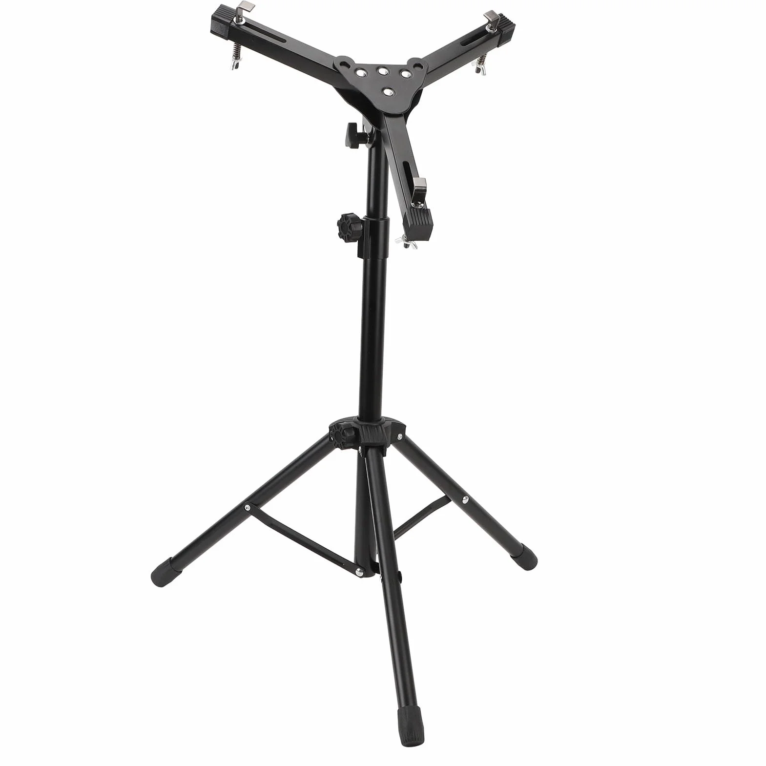 Snare Drum Ständer, Stativ Snare Ständer, Passend für 11 Bis 12 Zoll Große Snare Drums, Zusammenklappbares, Verstellbares Snare Stativ aus Aluminiumlegierung,