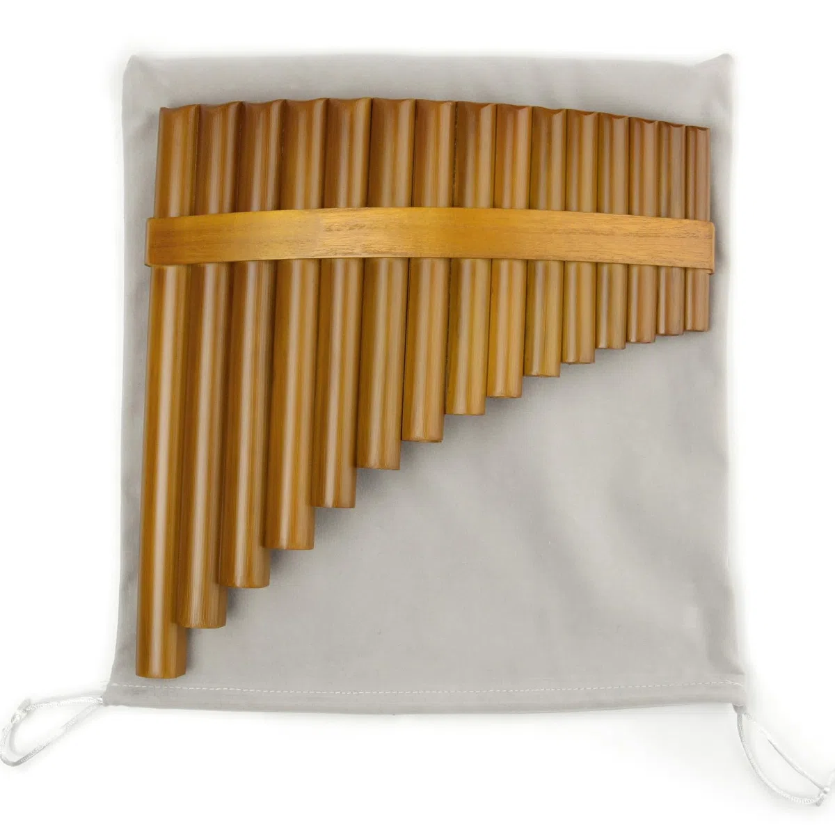 Traditionelles chinesisches Musikinstrument, 15 Pfeifen, Panflöte, C-Schlüssel, Panpfeifen, Holzblasinstrument (rechte Hand)