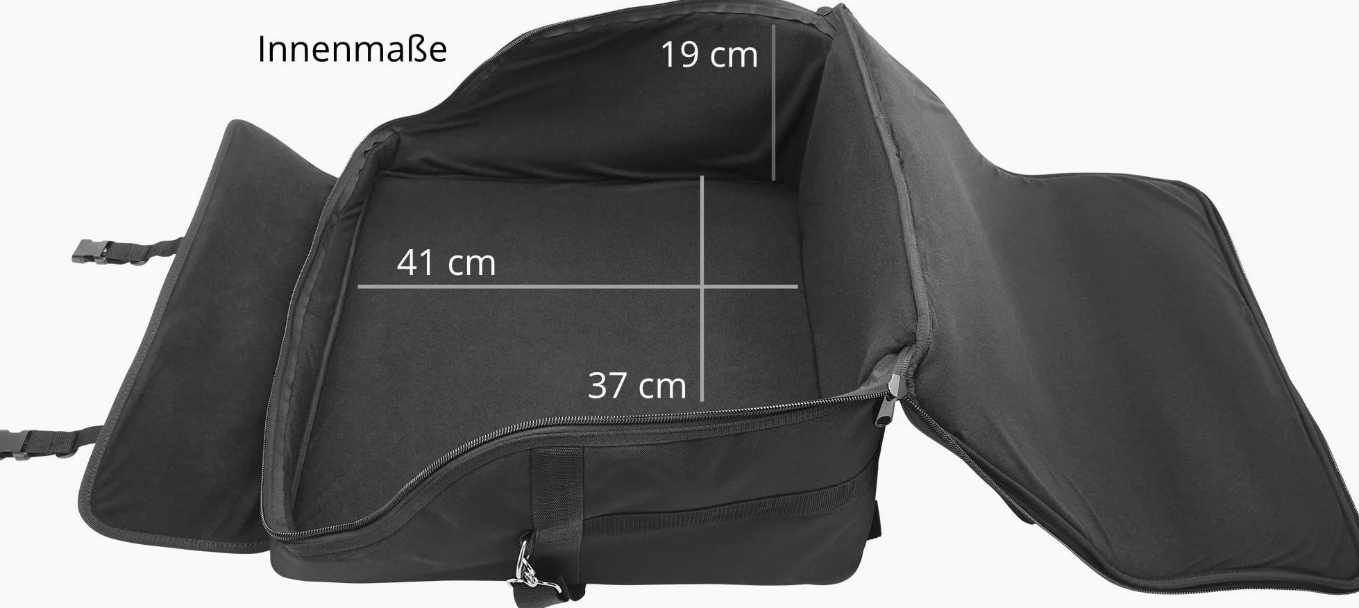 Alpenklang Akkordeontasche für 48 Bass Akkordeon (Schultergurte, wasserabweisend, gepolstert, Akkordeon Gigbag, Tragetasche)