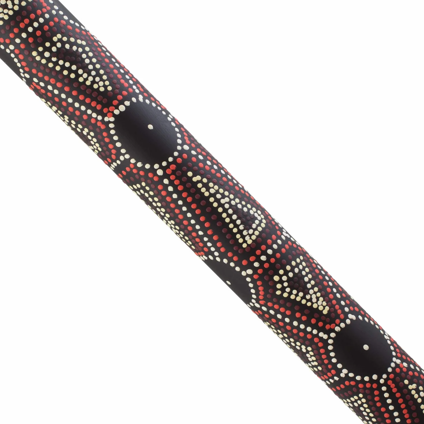 TIGER Didgeridoo - Handbemalt Australisches Erde