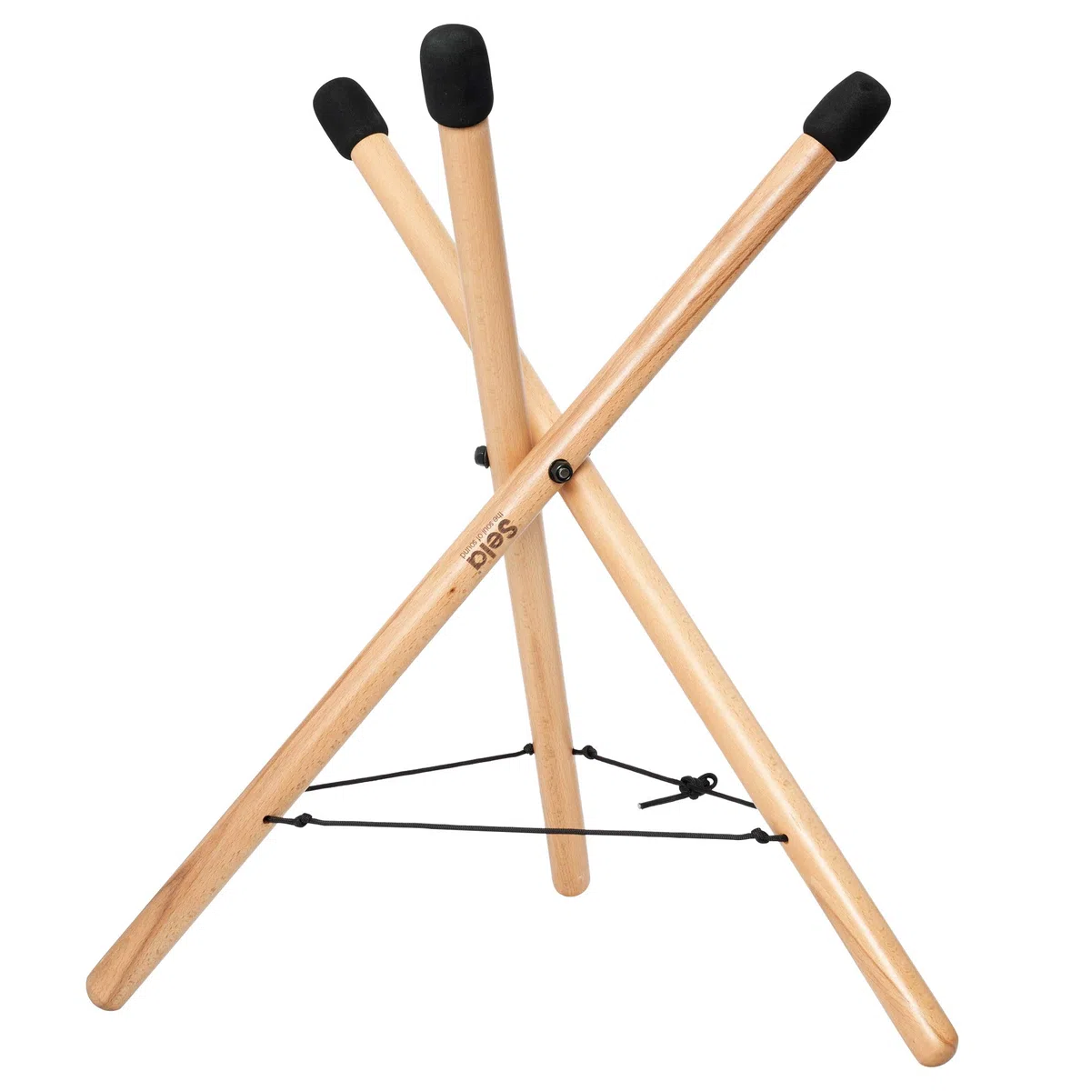 Sela SE 199 Handpan StŠnder Medium, Percussion Stand, klappbar, Buchenholz, Hšhe verstellbar