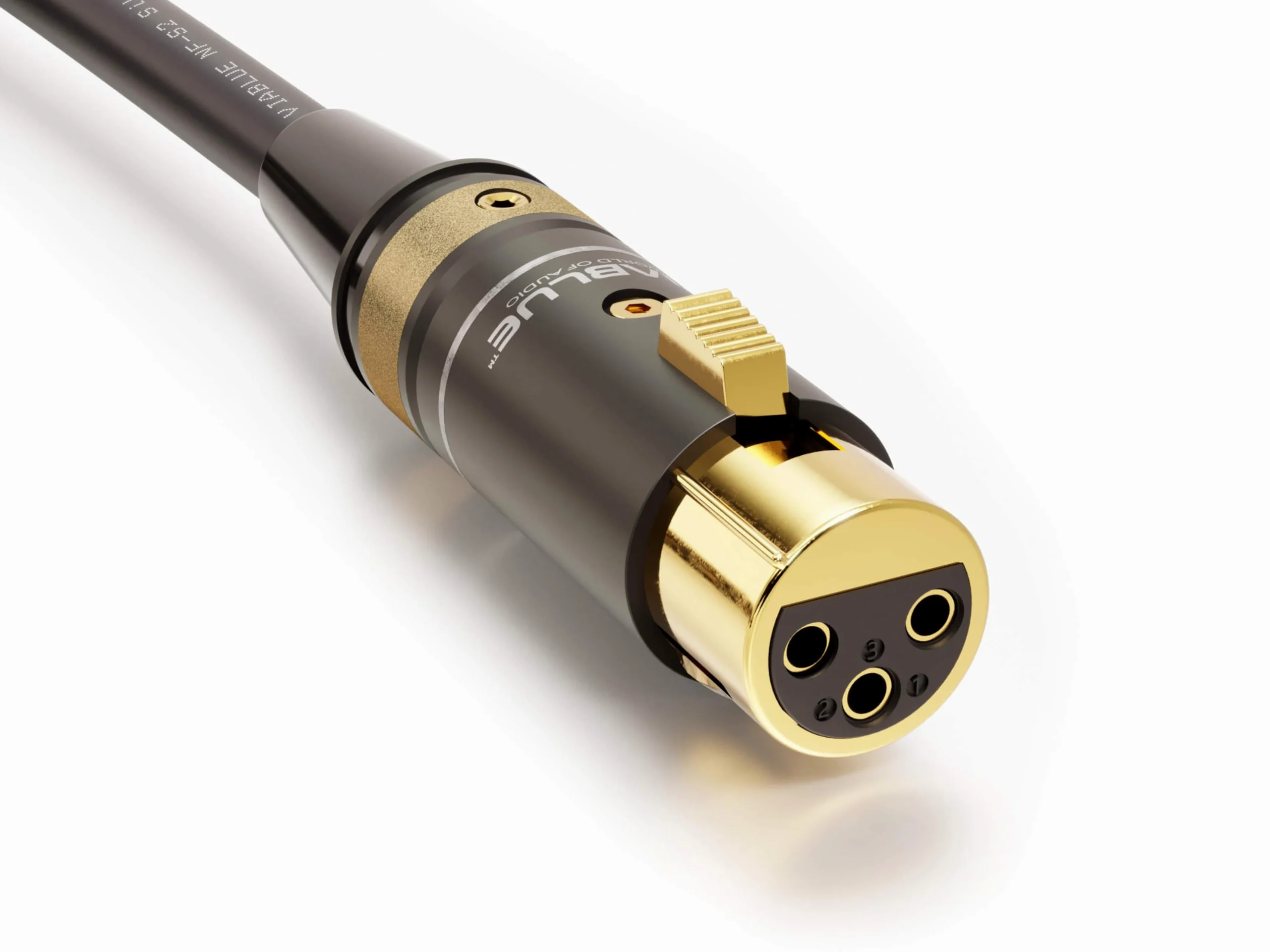 VIABLUE NF-S2 Silver Digital XLR-Kabel * High-End Digitalkabel * 2-Fach Abschirmung, versilbert * OFC Litzen * T6s XLR-Stecker * Ferritfilter * 1 Stück * 50 cm * 0.5 m
