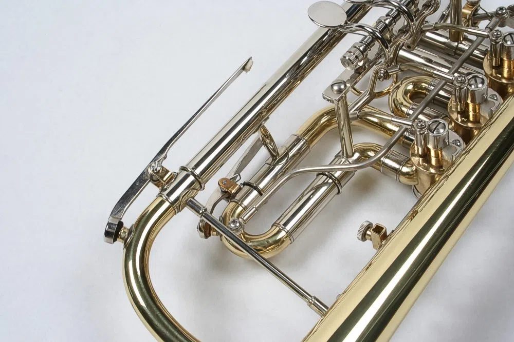 Konzert Trompete, Drehventile, Koffer, Mundstück