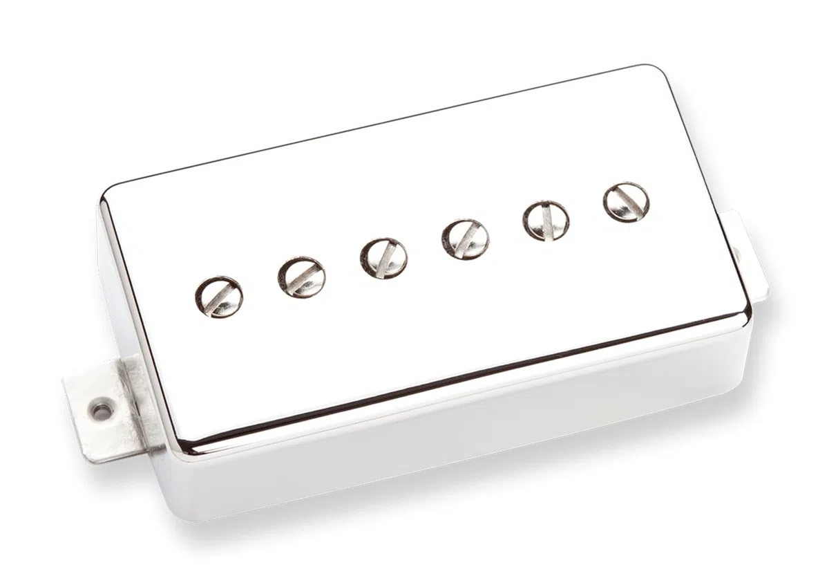 Seymour Duncan SPH90-1N-N Humbucker P90 Serie Phat Cat Silver Tonabnehmer für elektrische Gitarre
