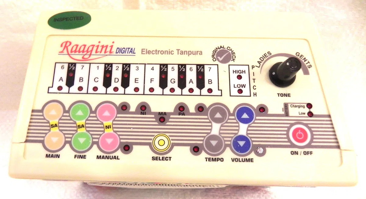 Raagini Digitale Elektronik ~ Tanpura Tambora Spielen mit Tabla ~ ESRAJ ~ SITAR