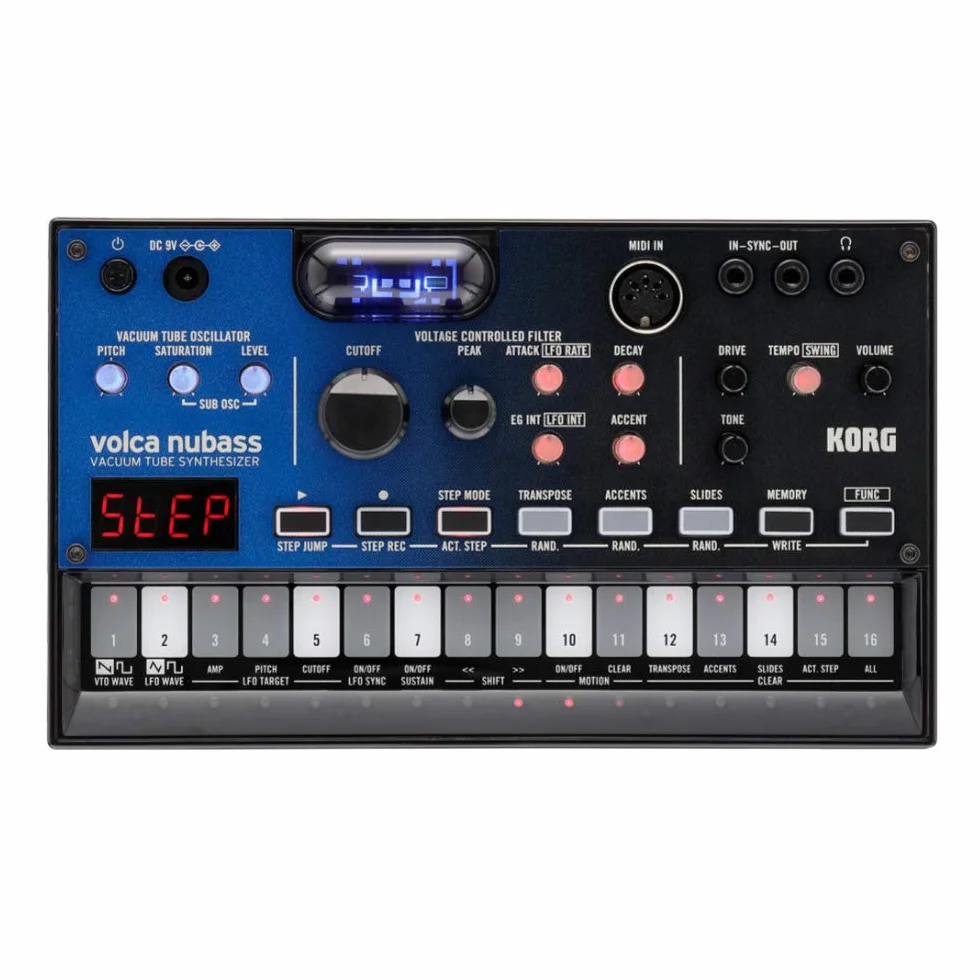 KORG volca nubass - Vacuum Tube Synthesiser